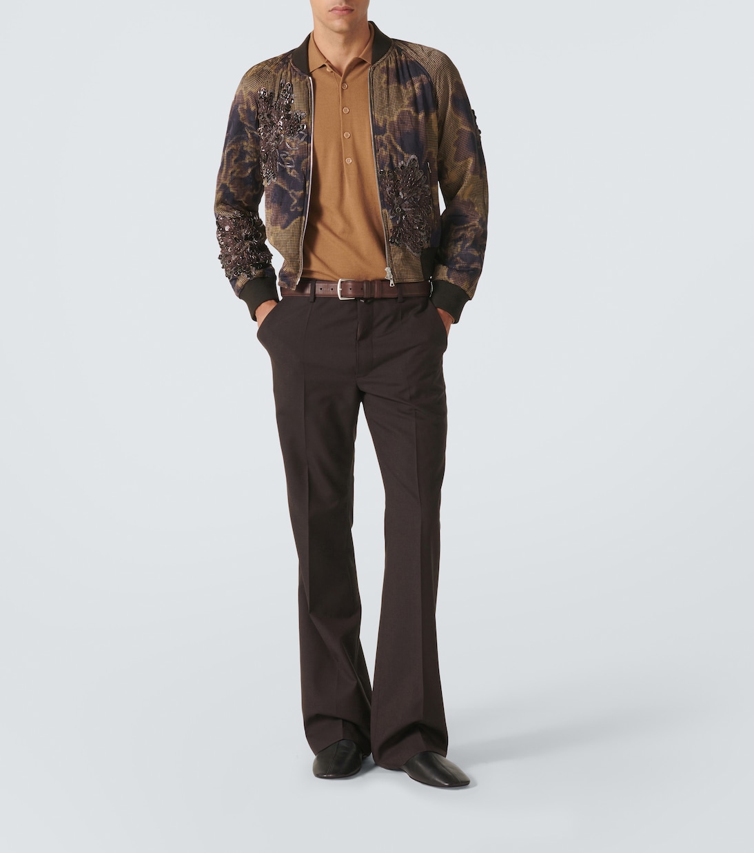 قميص بولو من الصوف | Dries Van Noten