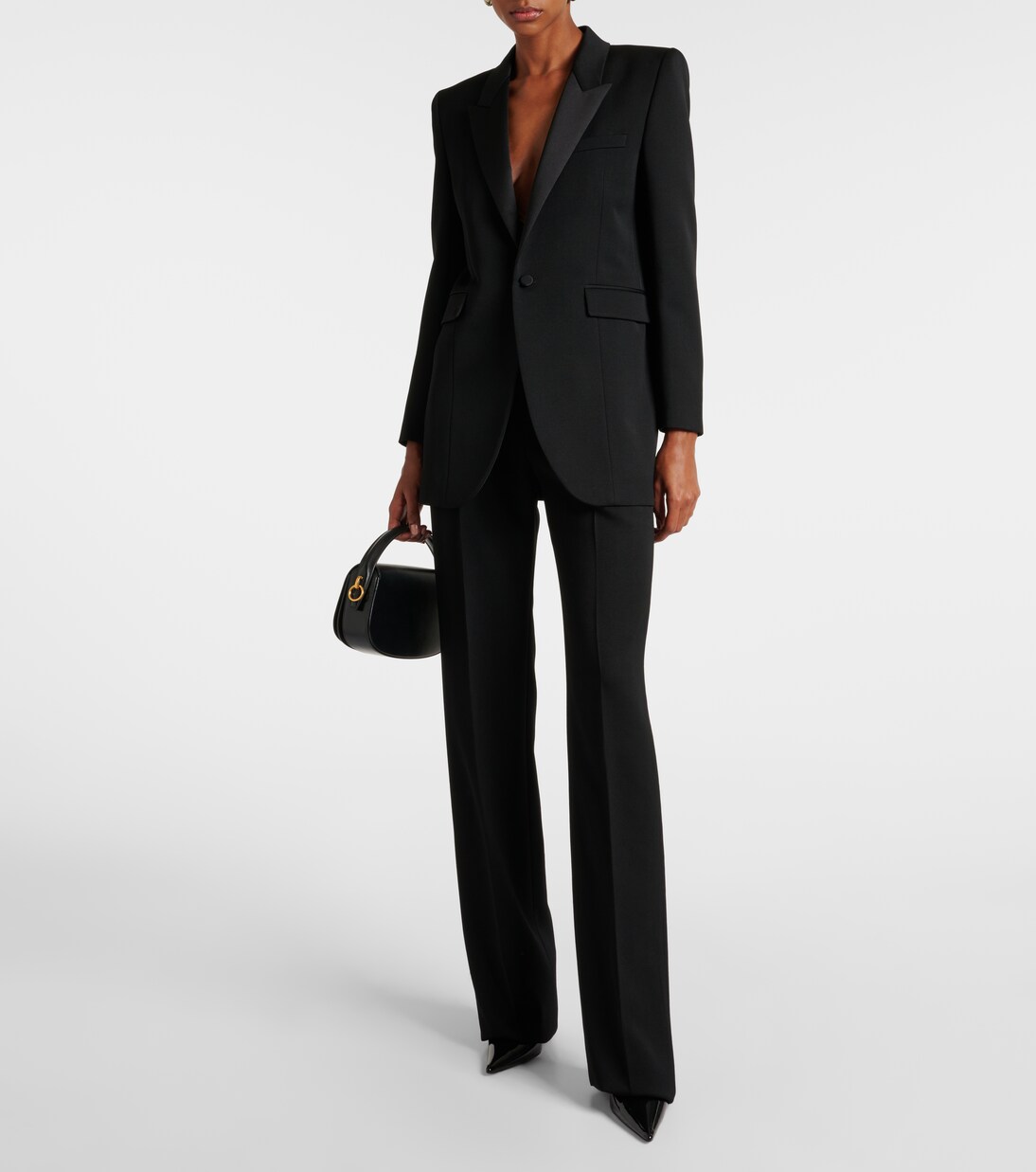 Grain de poudre tuxedo jacket | Saint Laurent