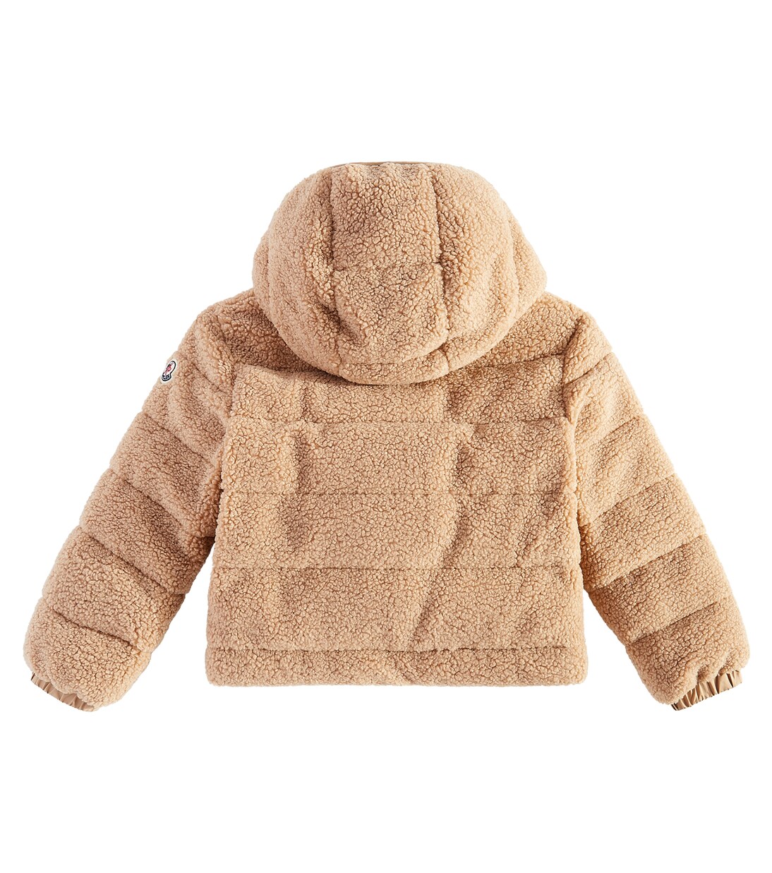 Audrieu faux shearling down jacket | Moncler Enfant