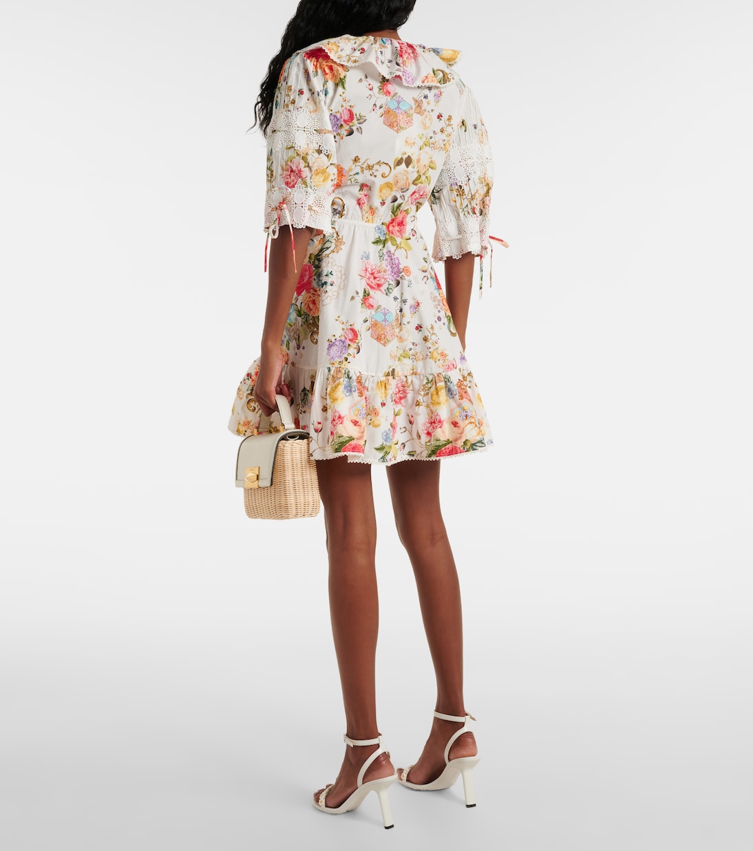 Sew Yesterday floral cotton wrap dress | Camilla
