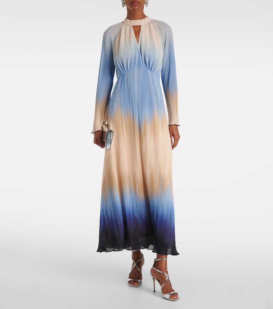 Calina pleated midi dress | Simkhai