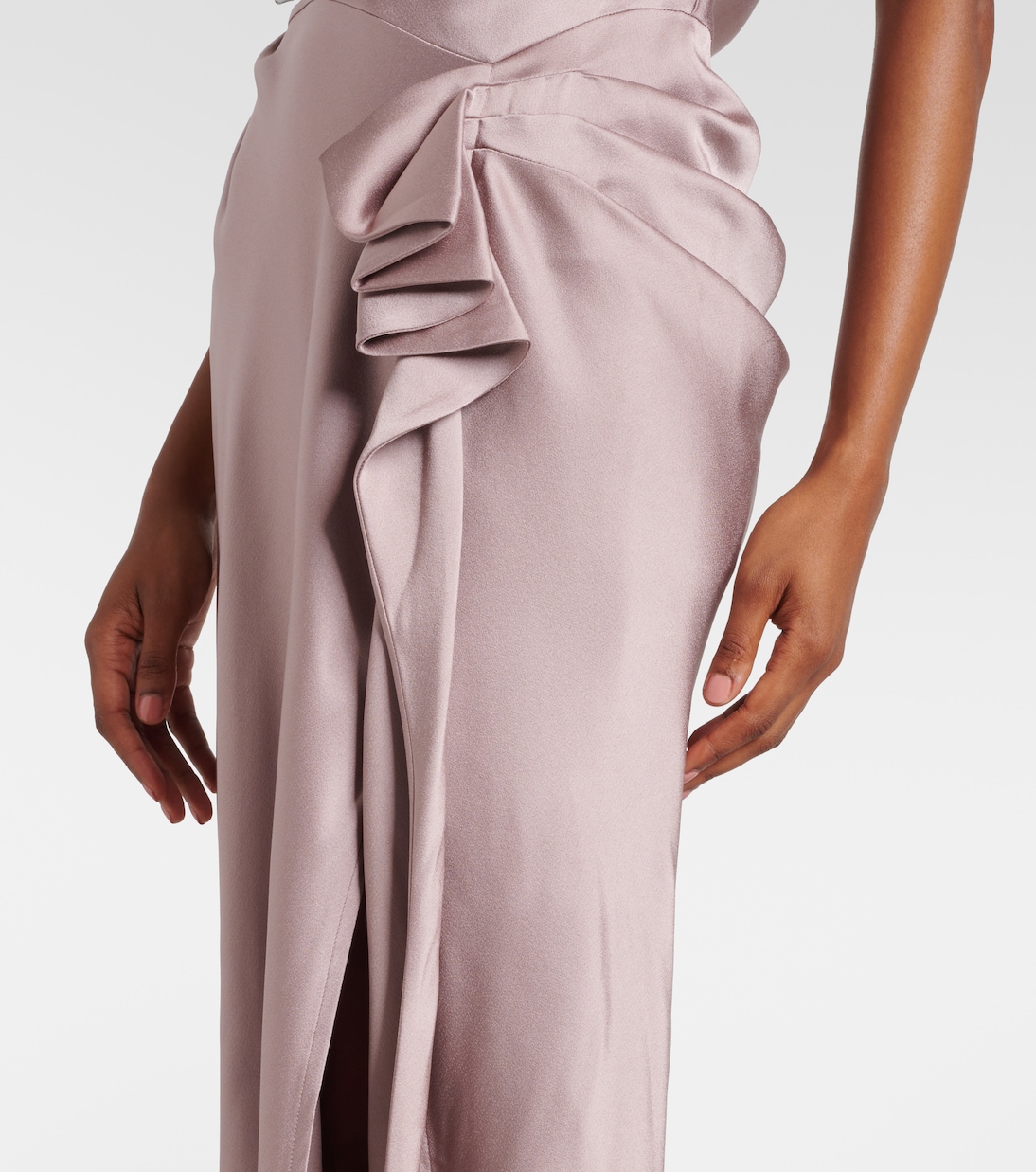 Vestido de fiesta con volantes | Dries Van Noten