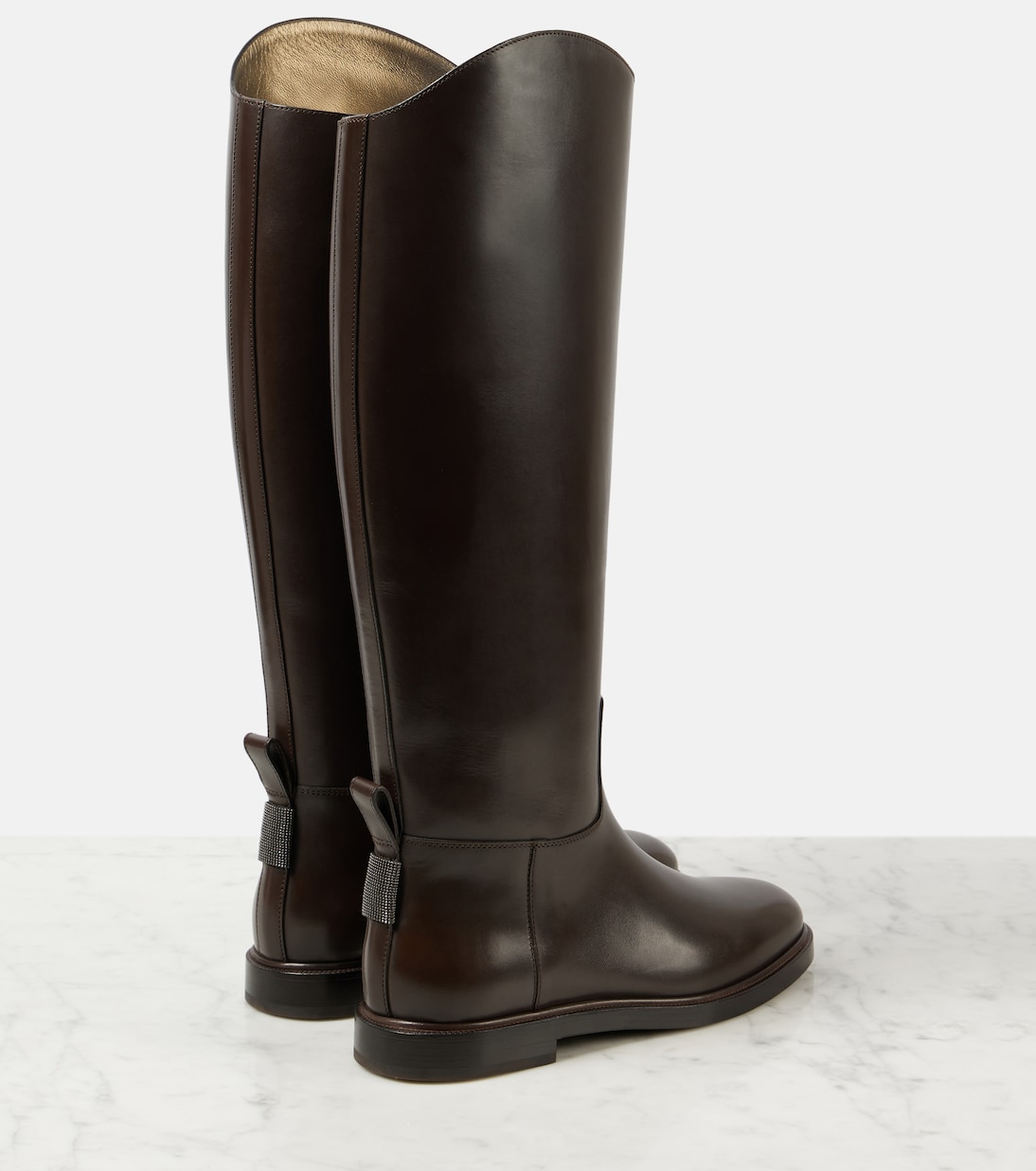 Stivali in pelle | Brunello Cucinelli