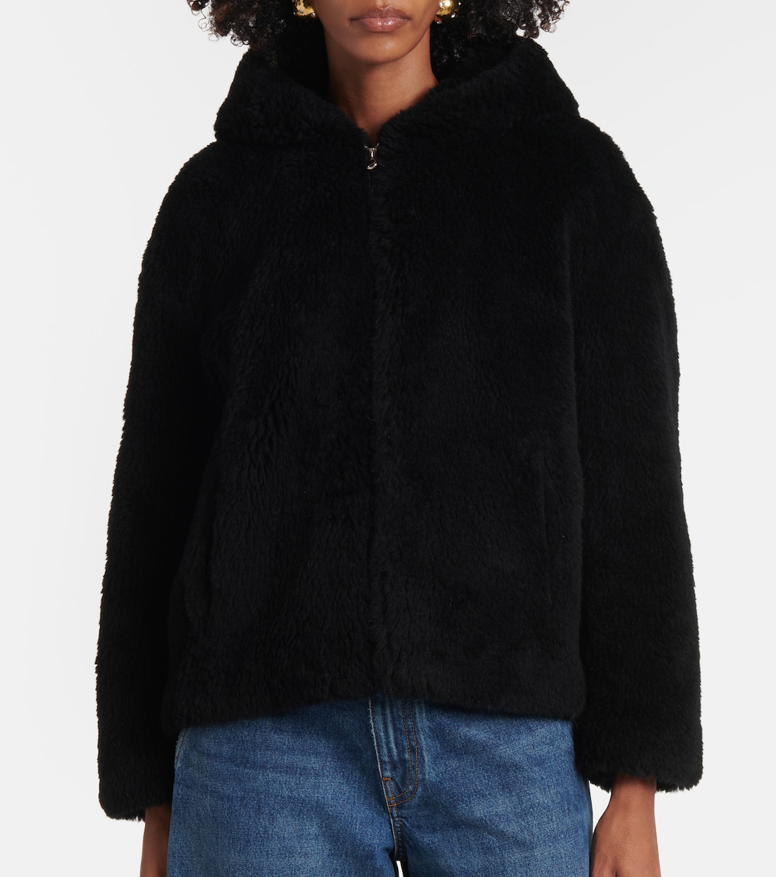 Sudadera con capucha de lana | Yves Salomon