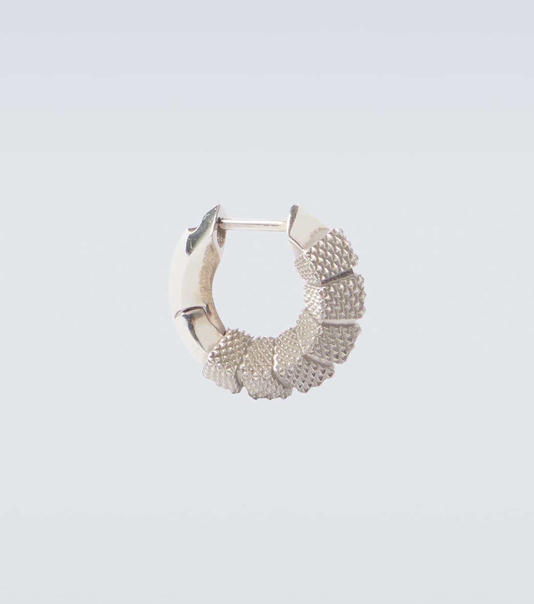 Orecchini a cerchio in argento sterling | Bottega Veneta