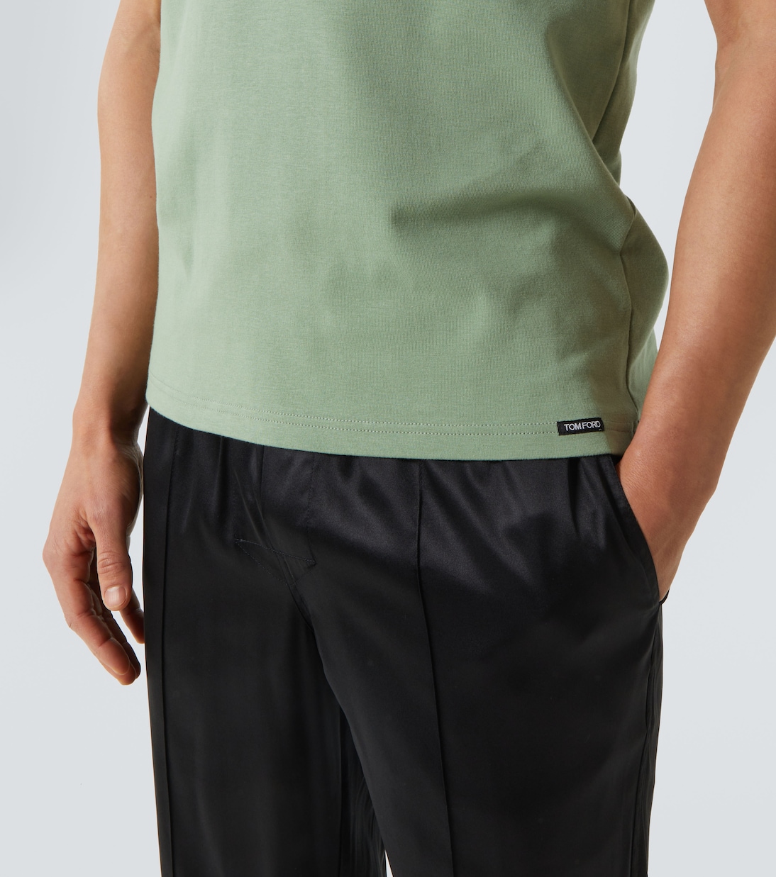 T-shirt en coton mélangé | Tom Ford