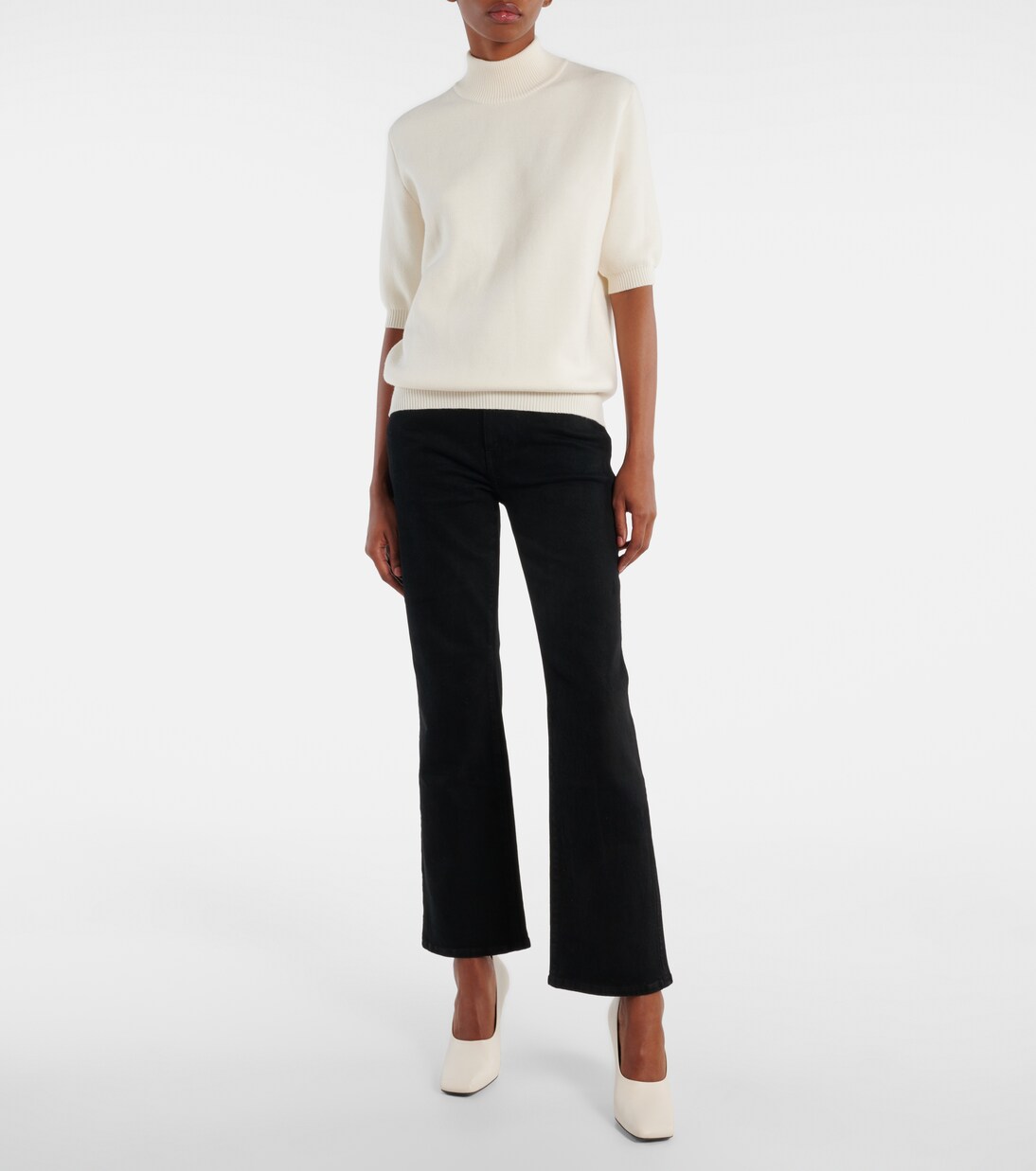 High-Rise Bootcut Jeans Vivian | Khaite