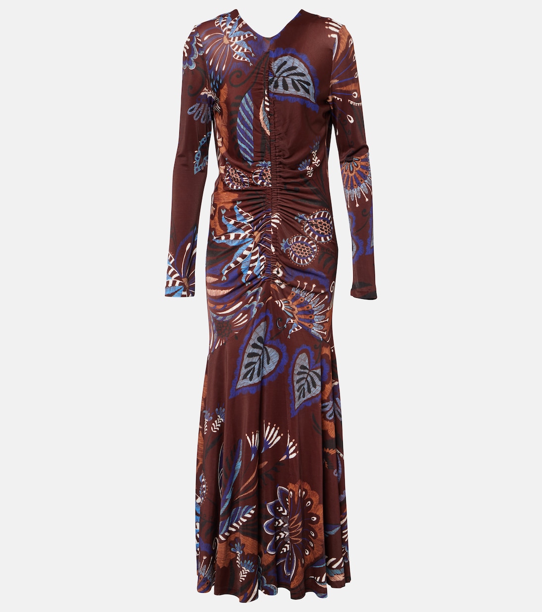 Delicate Garden ruched maxi dress | Farm Rio