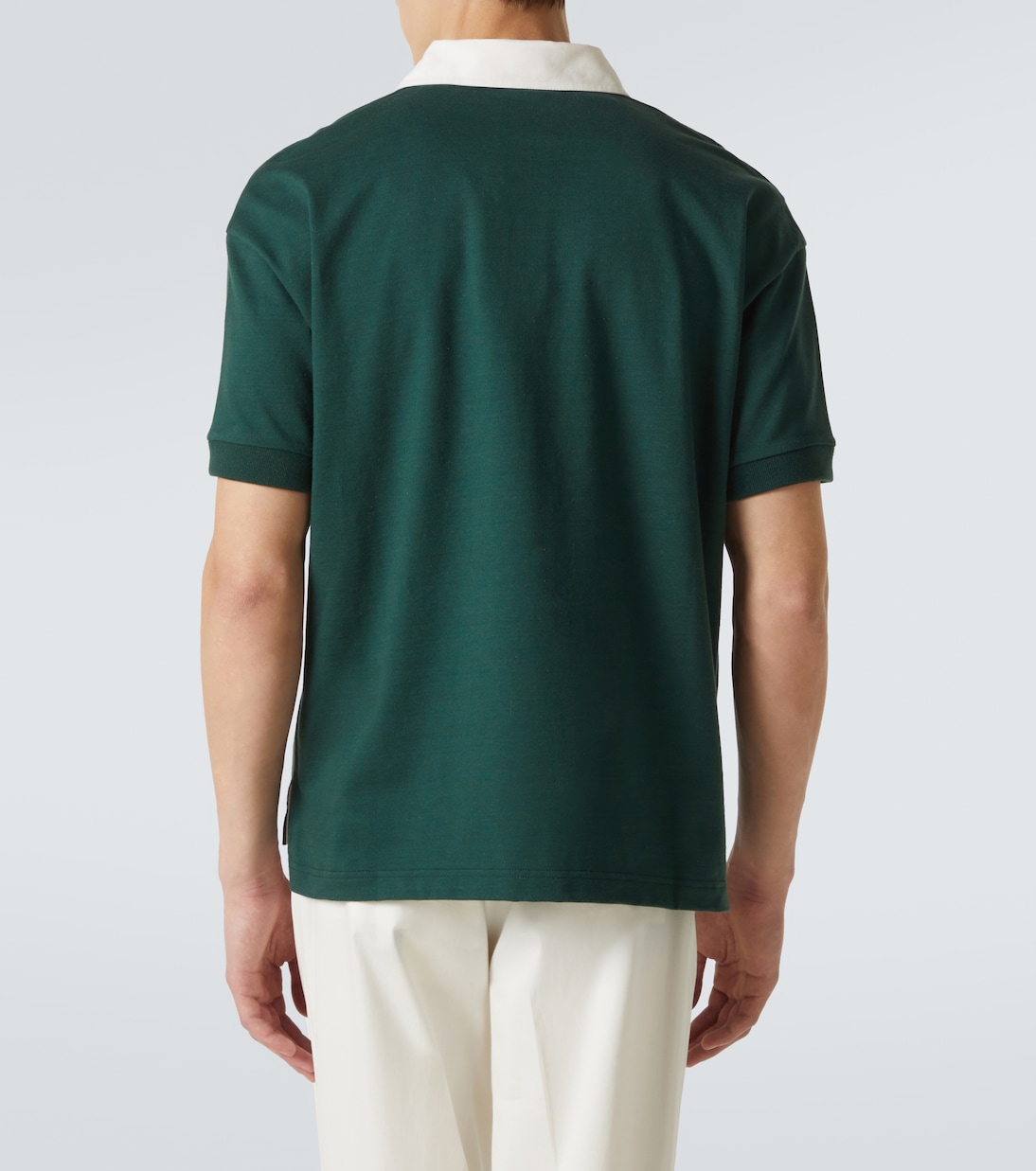 Polo de algodón y cachemir con AD Cypher | Dunhill