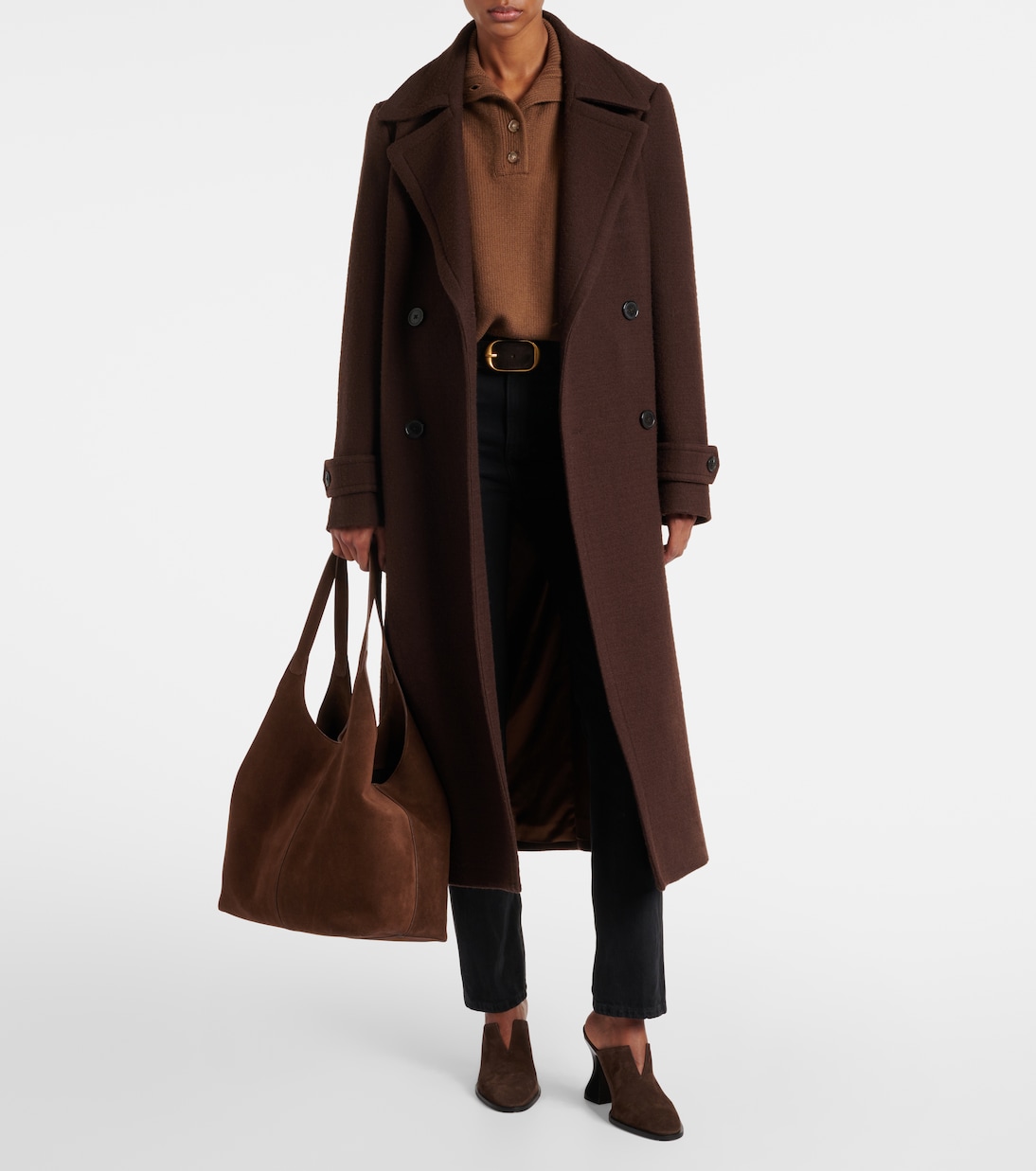 Borsa Cabas Supple XL in suede | Aesther Ekme