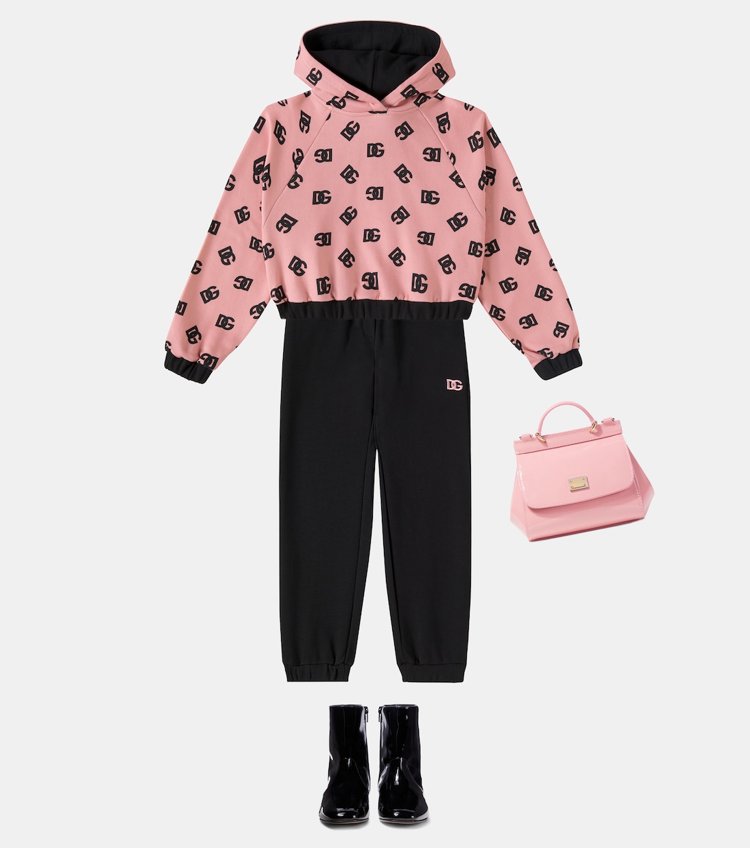 Felpa in cotone DG | Dolce&Gabbana Kids