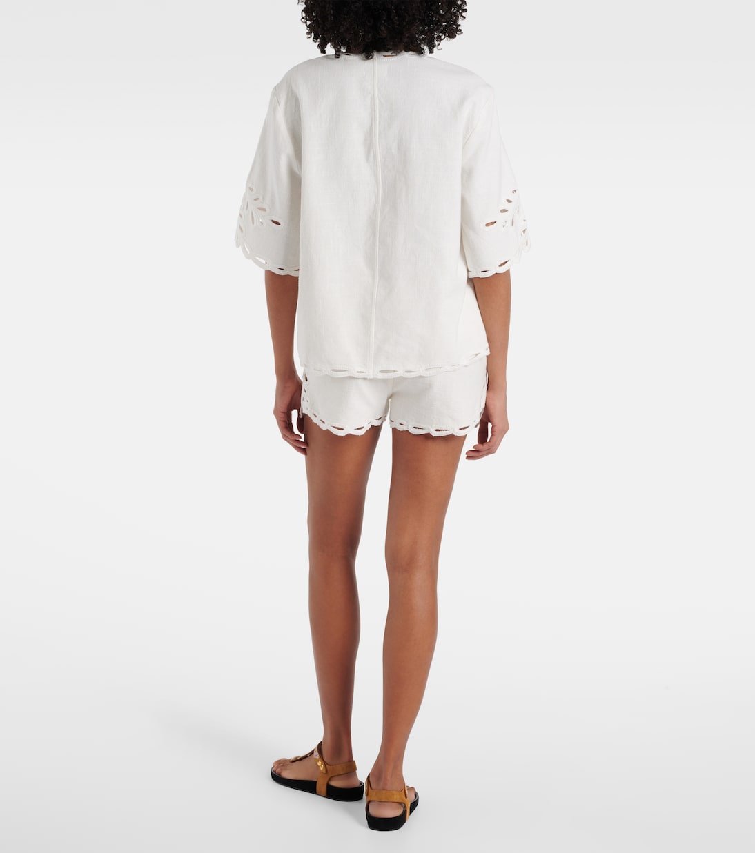 Blusa Shana in sangallo di cotone | Marant Etoile