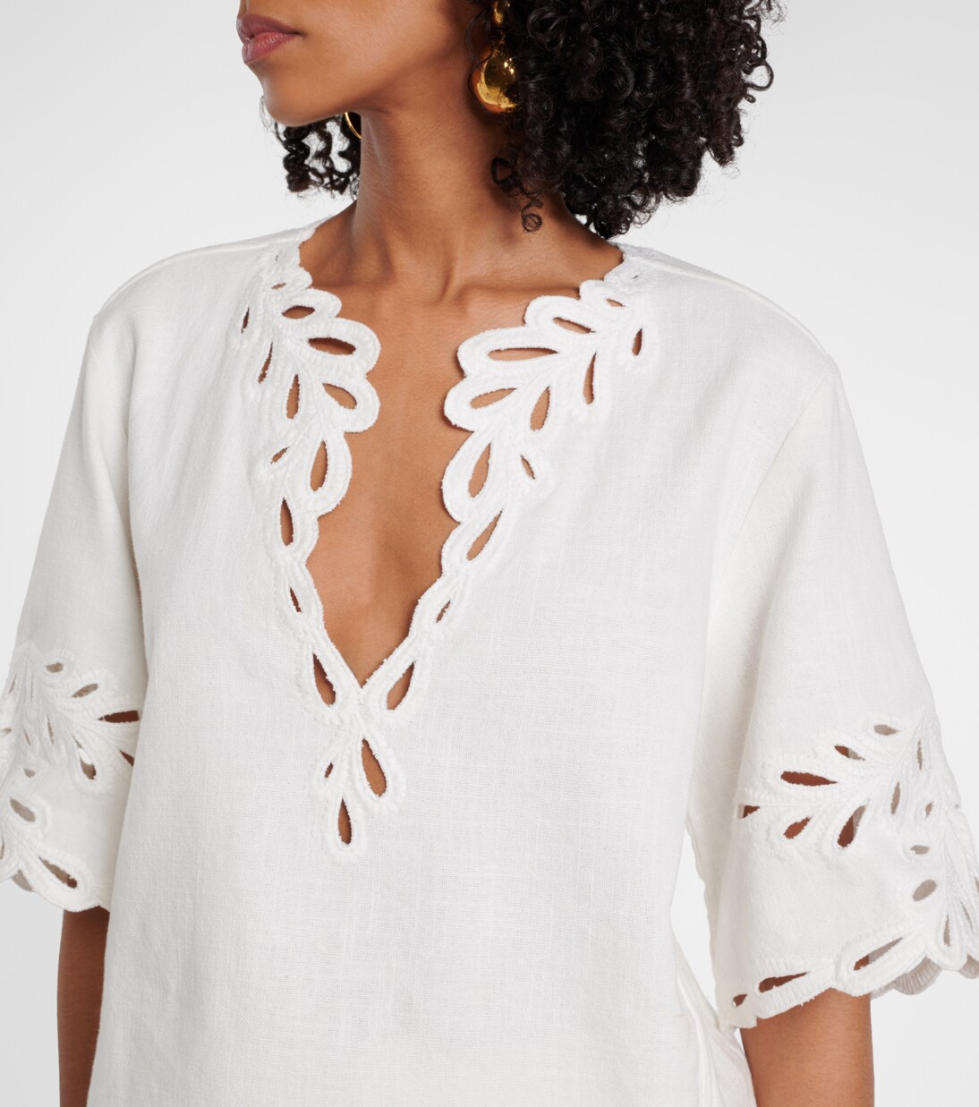 Blusa Shana in sangallo di cotone | Marant Etoile