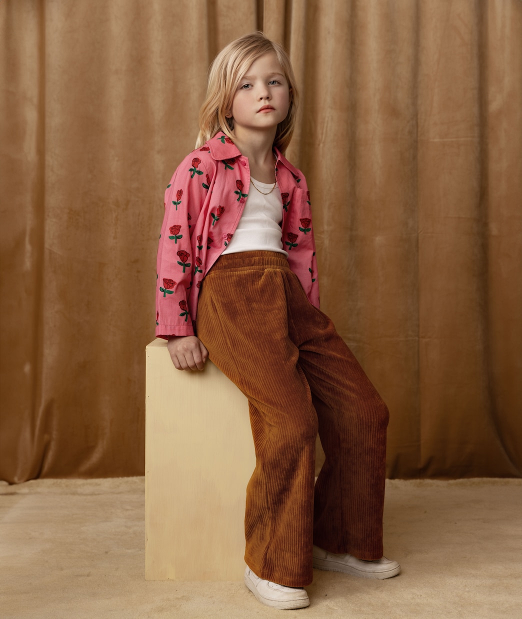 Camicia Roses in cotone | Mini Rodini