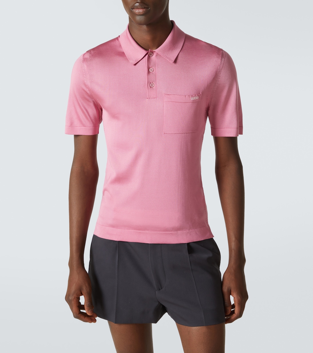 Polo en soie | Gucci