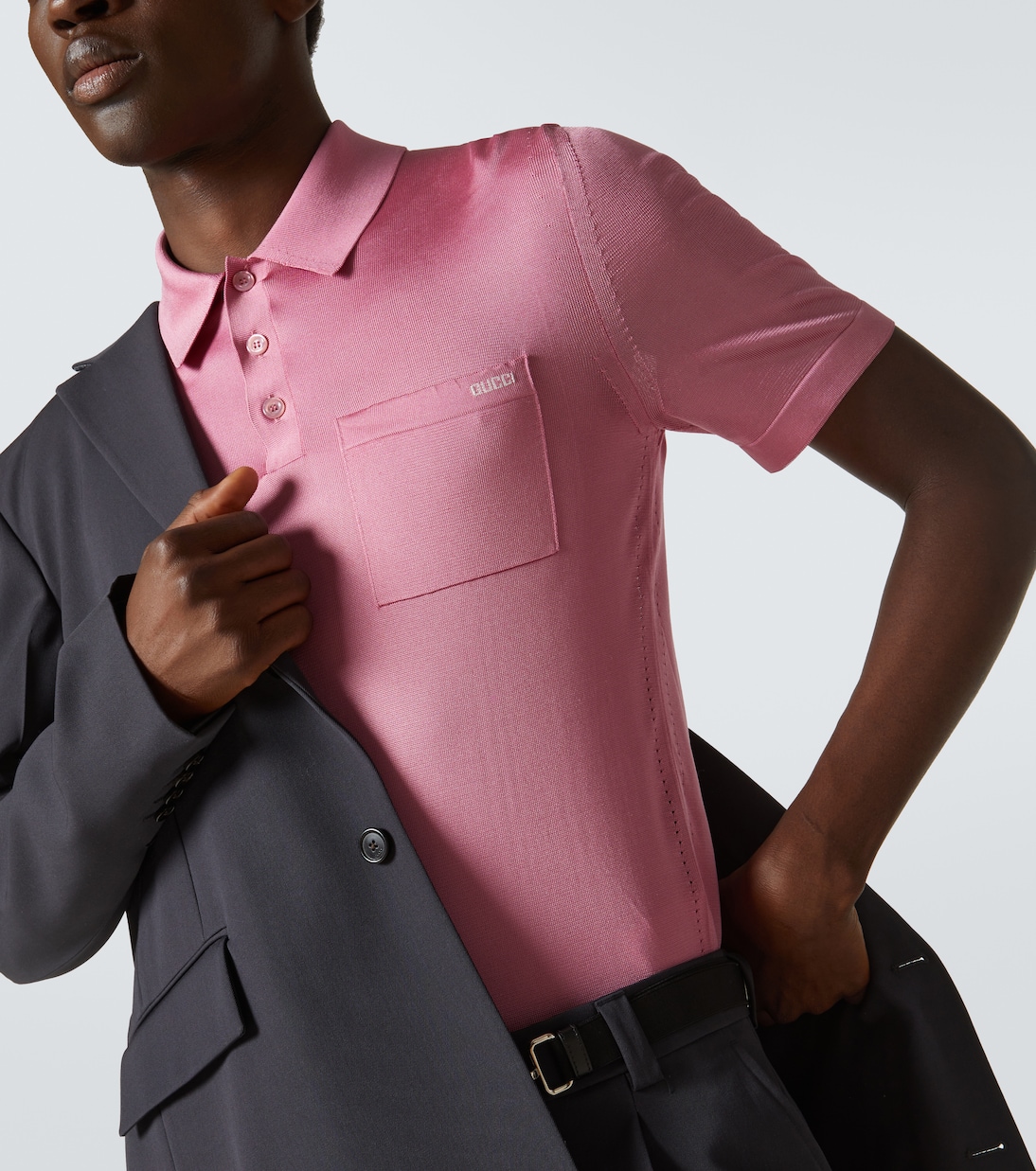 Polo en soie | Gucci
