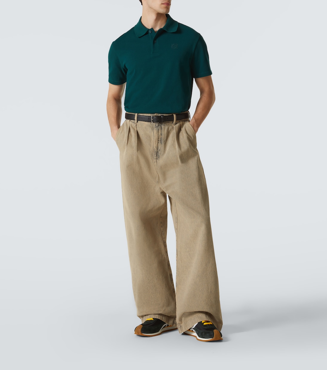 Sneakers Flow Runner 2.0 mit Veloursleder | Loewe