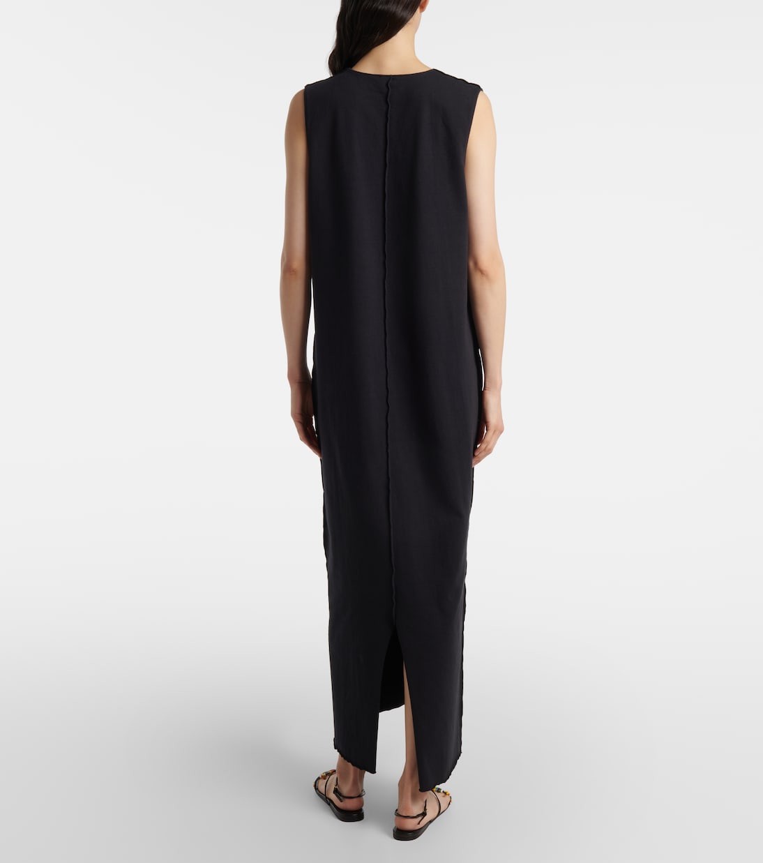 Abito lungo Hal in cotone | Khaite