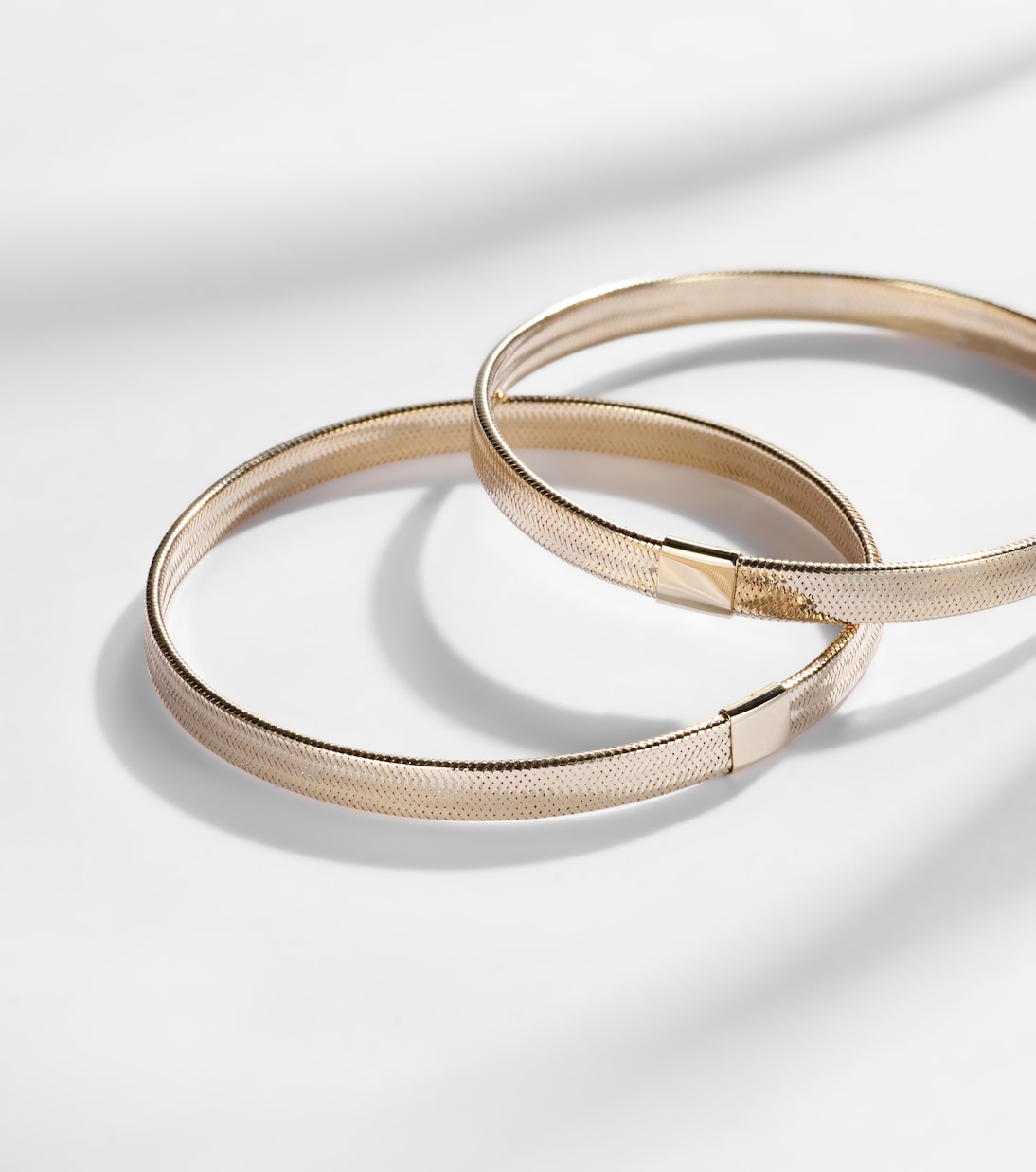 Set de 2 bracelets Eternal en or 14 ct | Stone and Strand