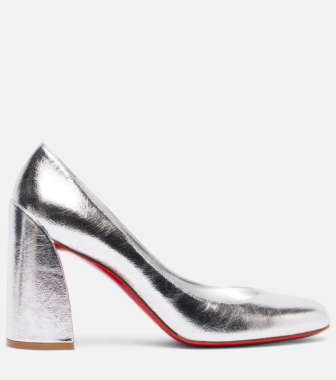 Pumps Miss Sab 85 aus Metallic-Leder | Christian Louboutin