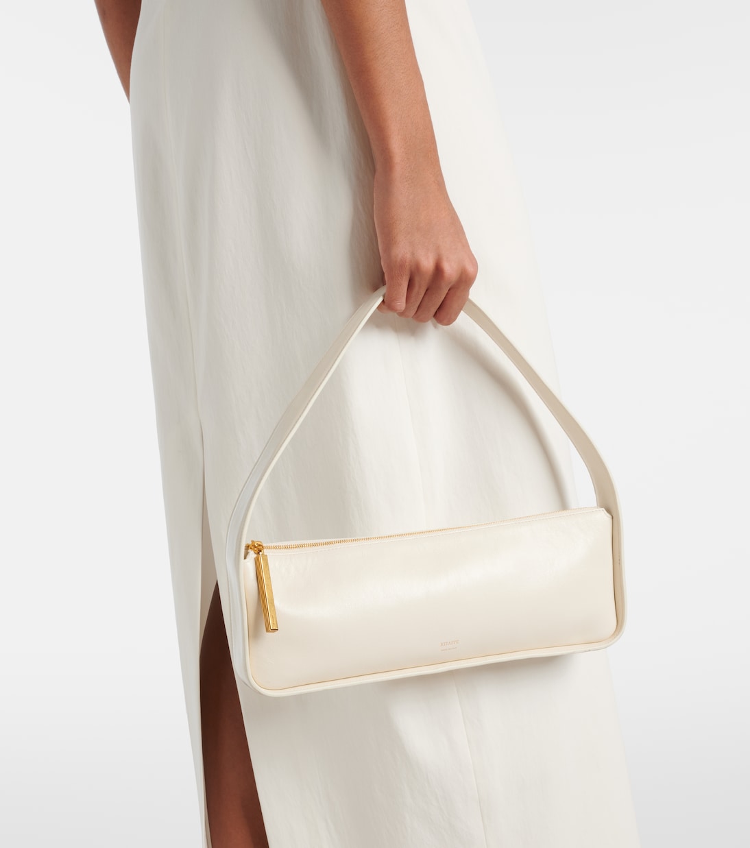 Lori Small leather shoulder bag | Khaite