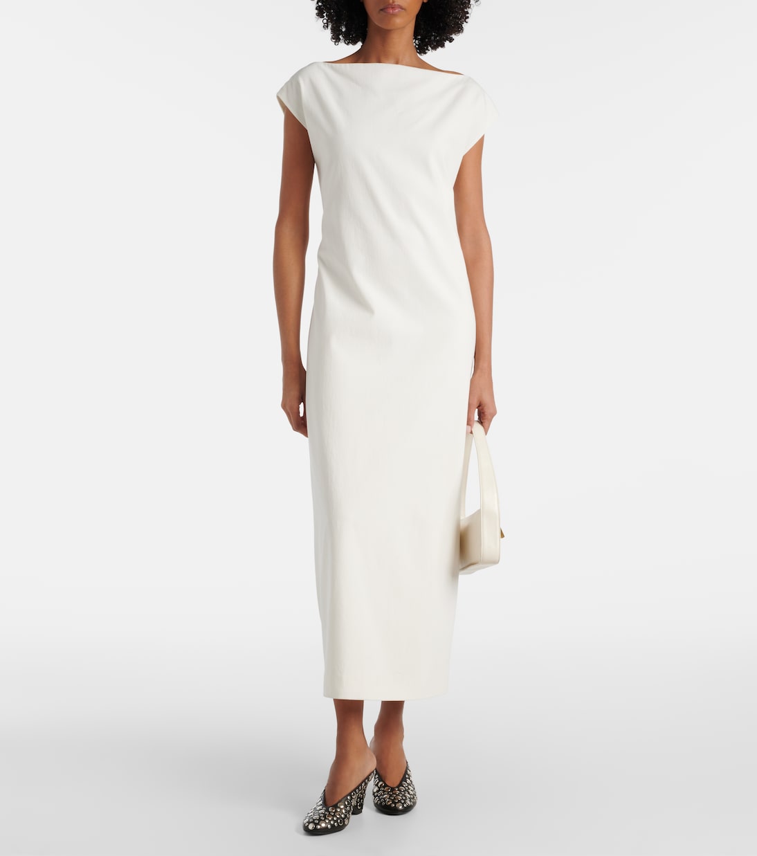 Lori Small leather shoulder bag | Khaite