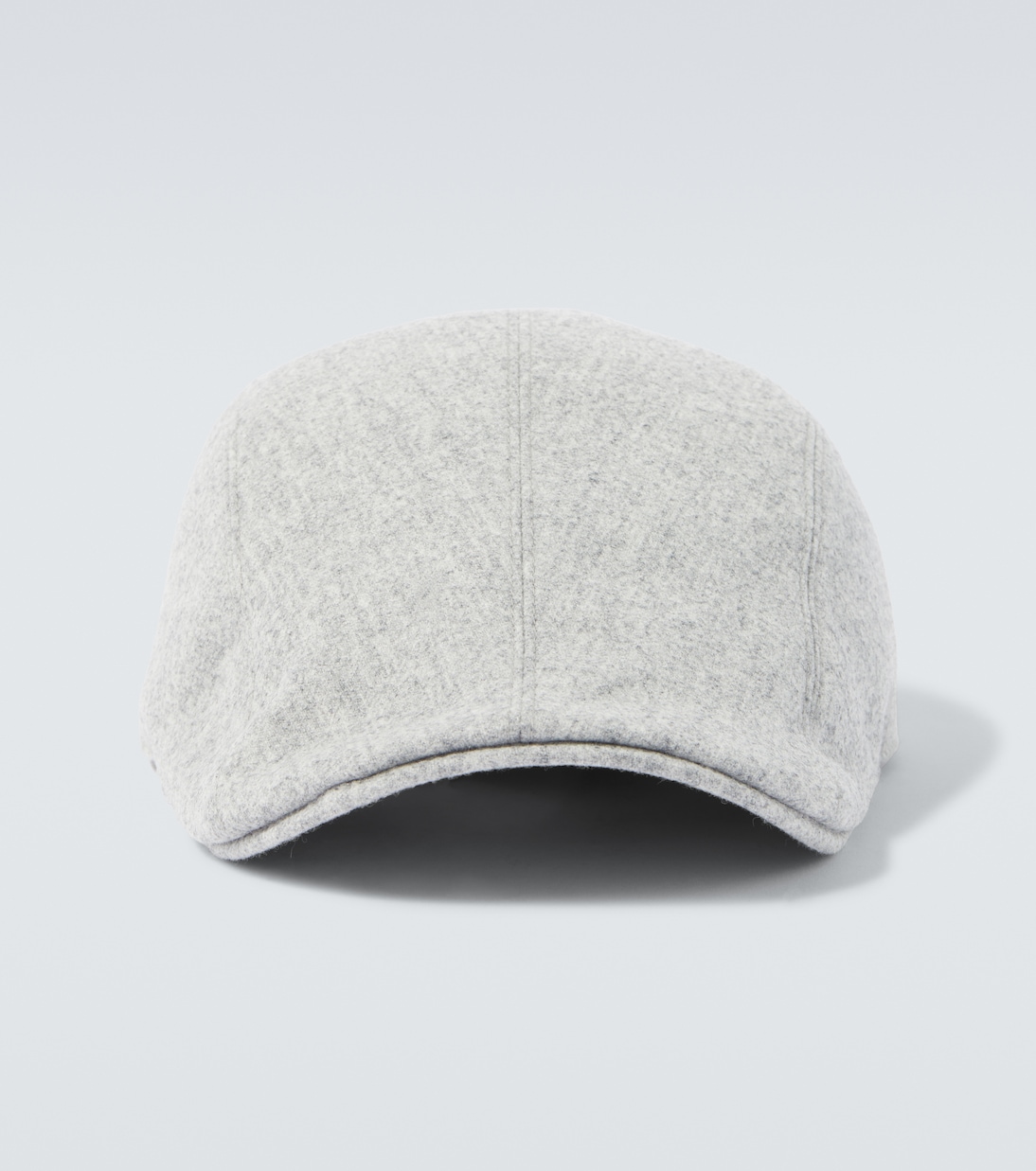 Bestickte Baseballcap aus Flanell | Brunello Cucinelli