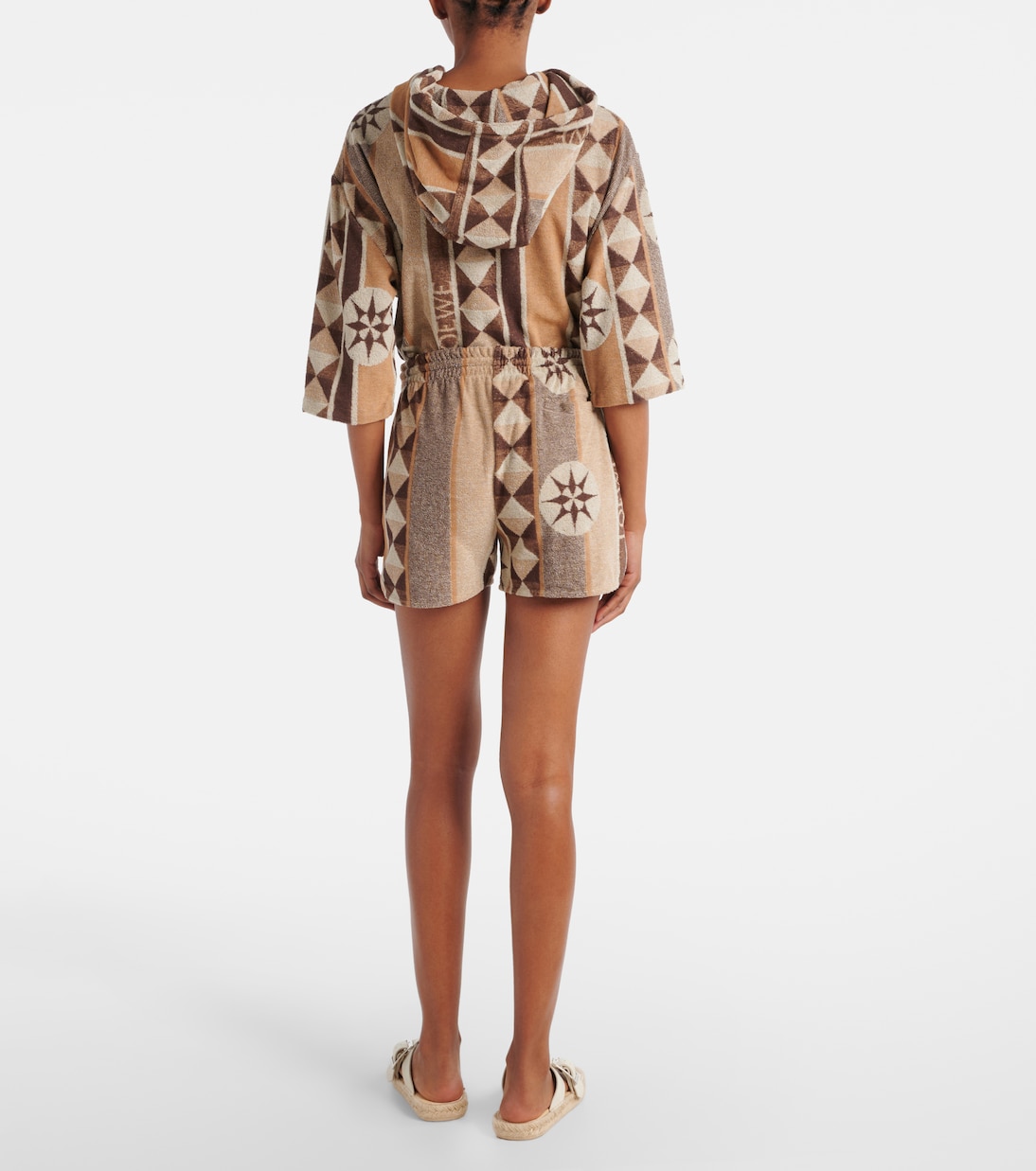 Paula's Ibiza Bedruckte Shorts aus Frottee | Loewe