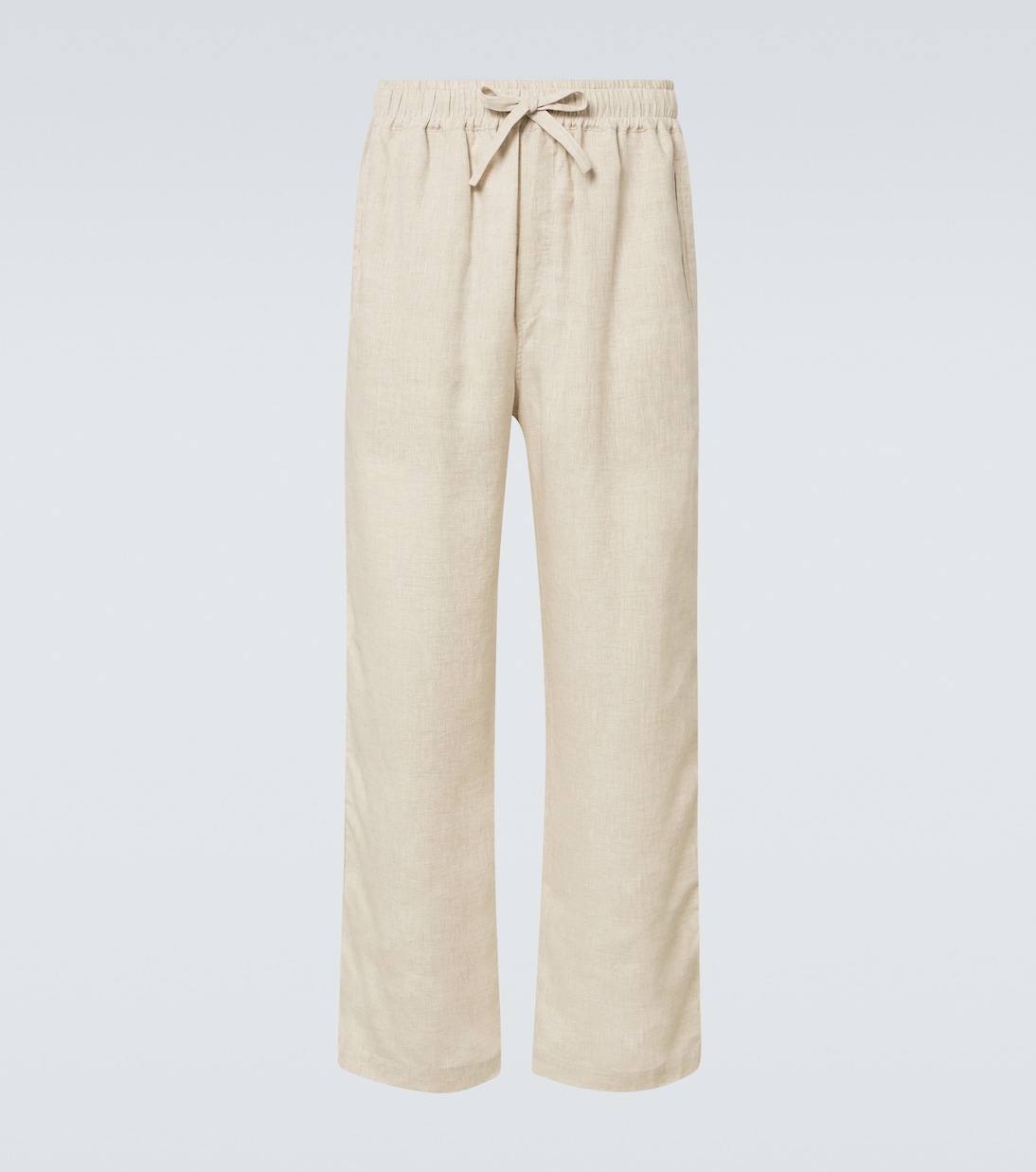Linen wide-leg pants | Saman Amel
