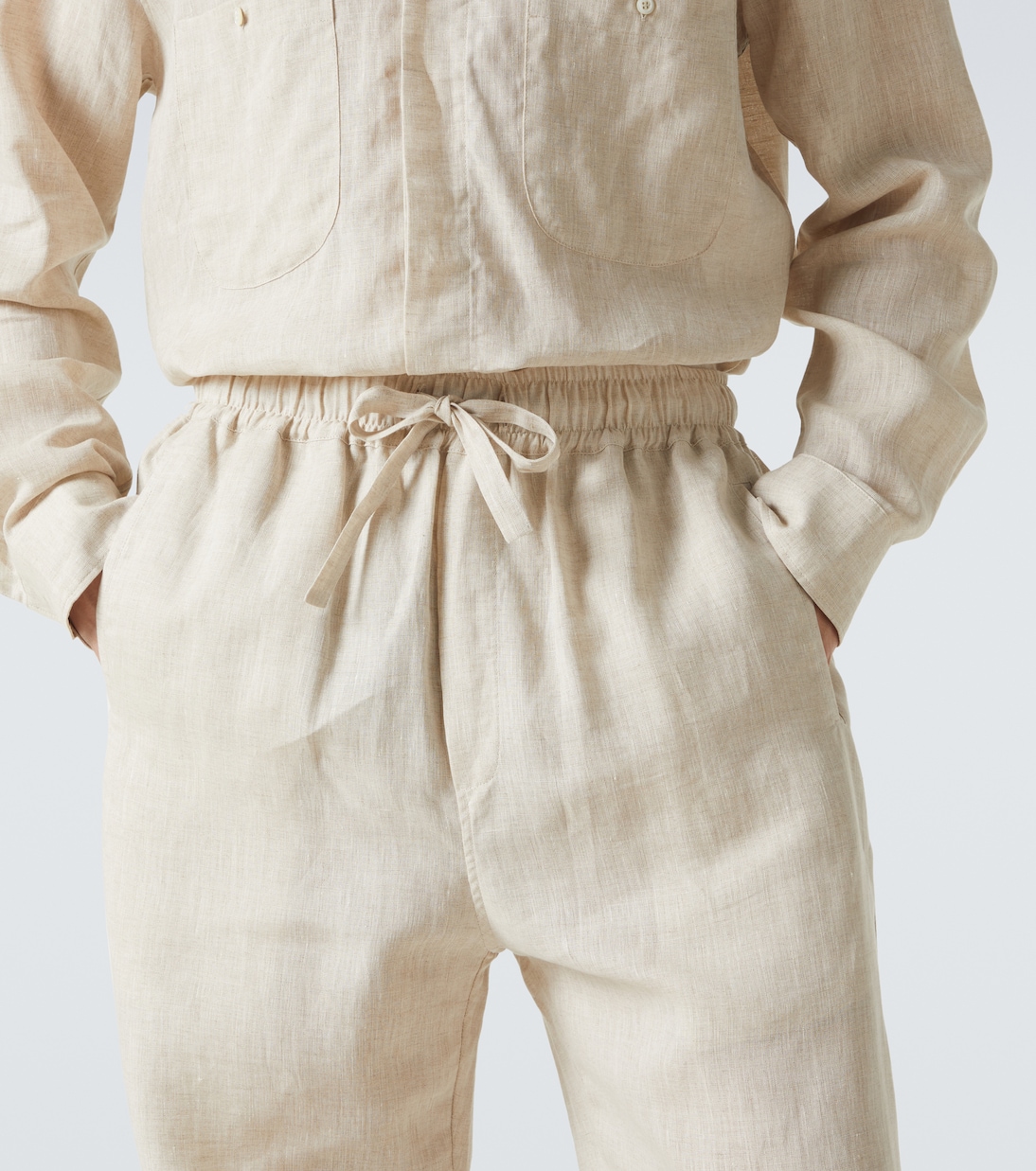 Pantalon ample en lin | Saman Amel