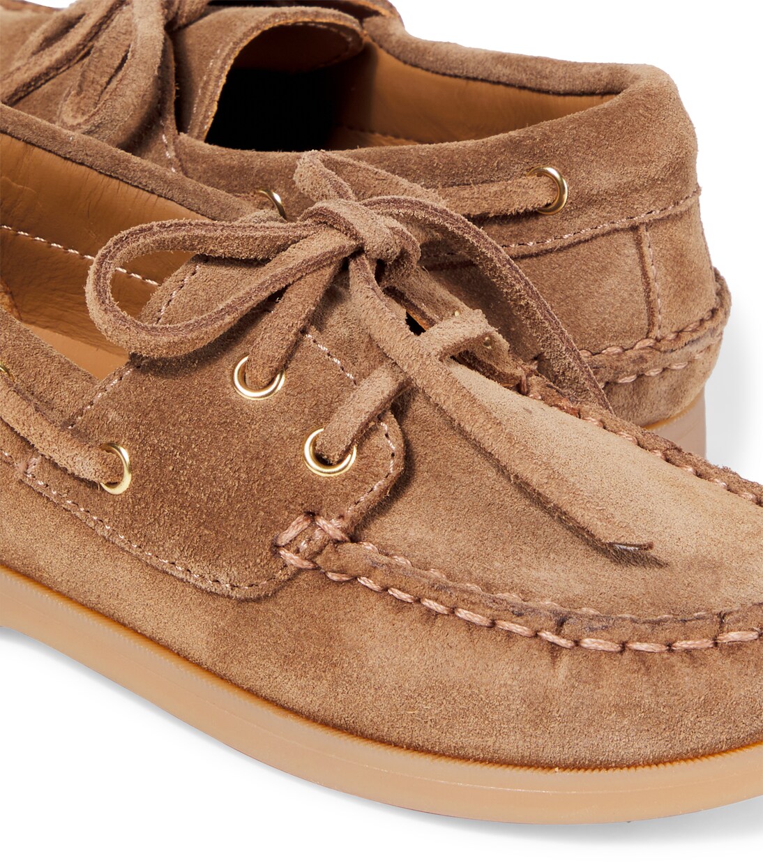Segelschuhe Cruise aus Veloursleder | Golden Goose Kids