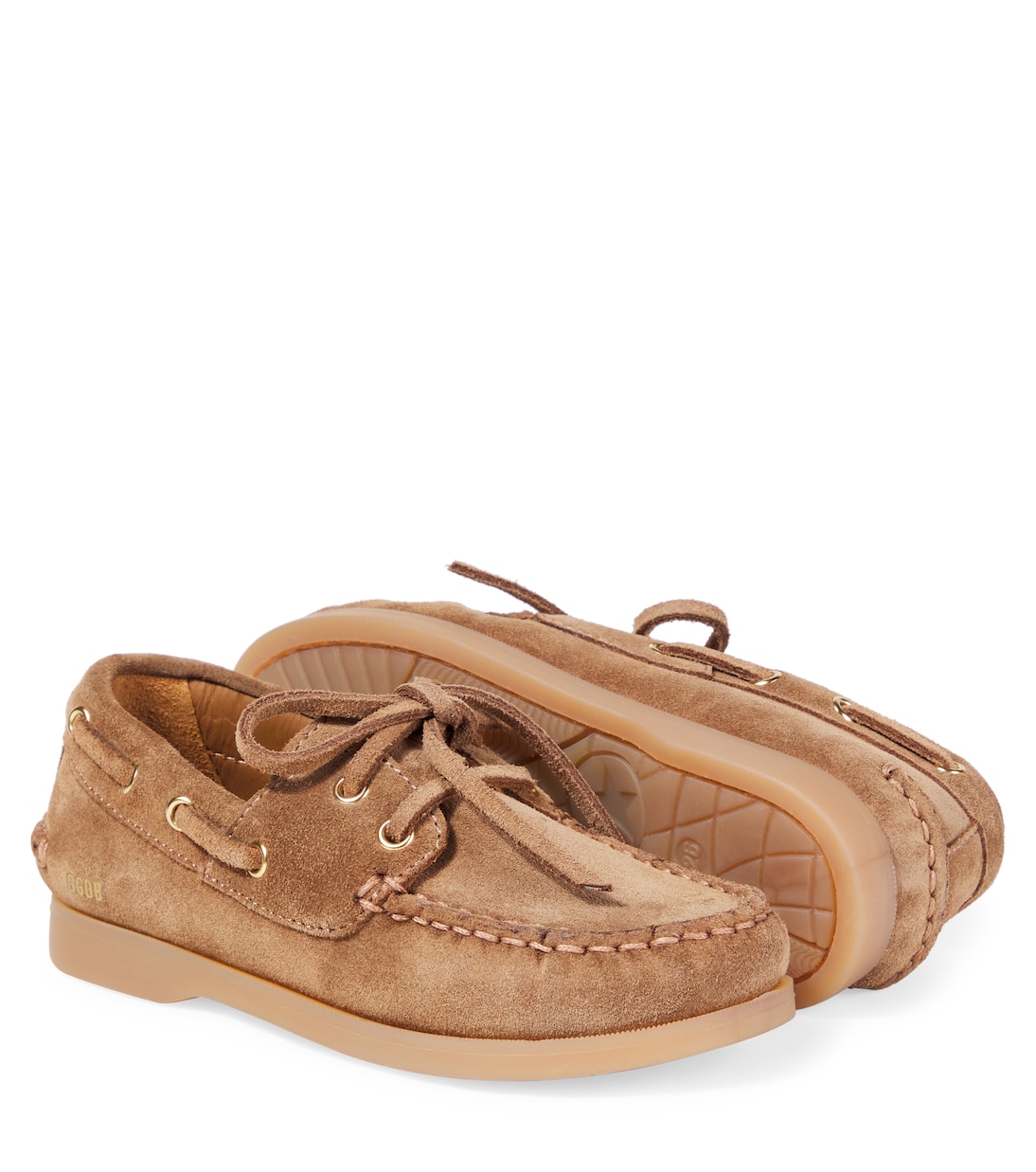 Segelschuhe Cruise aus Veloursleder | Golden Goose Kids