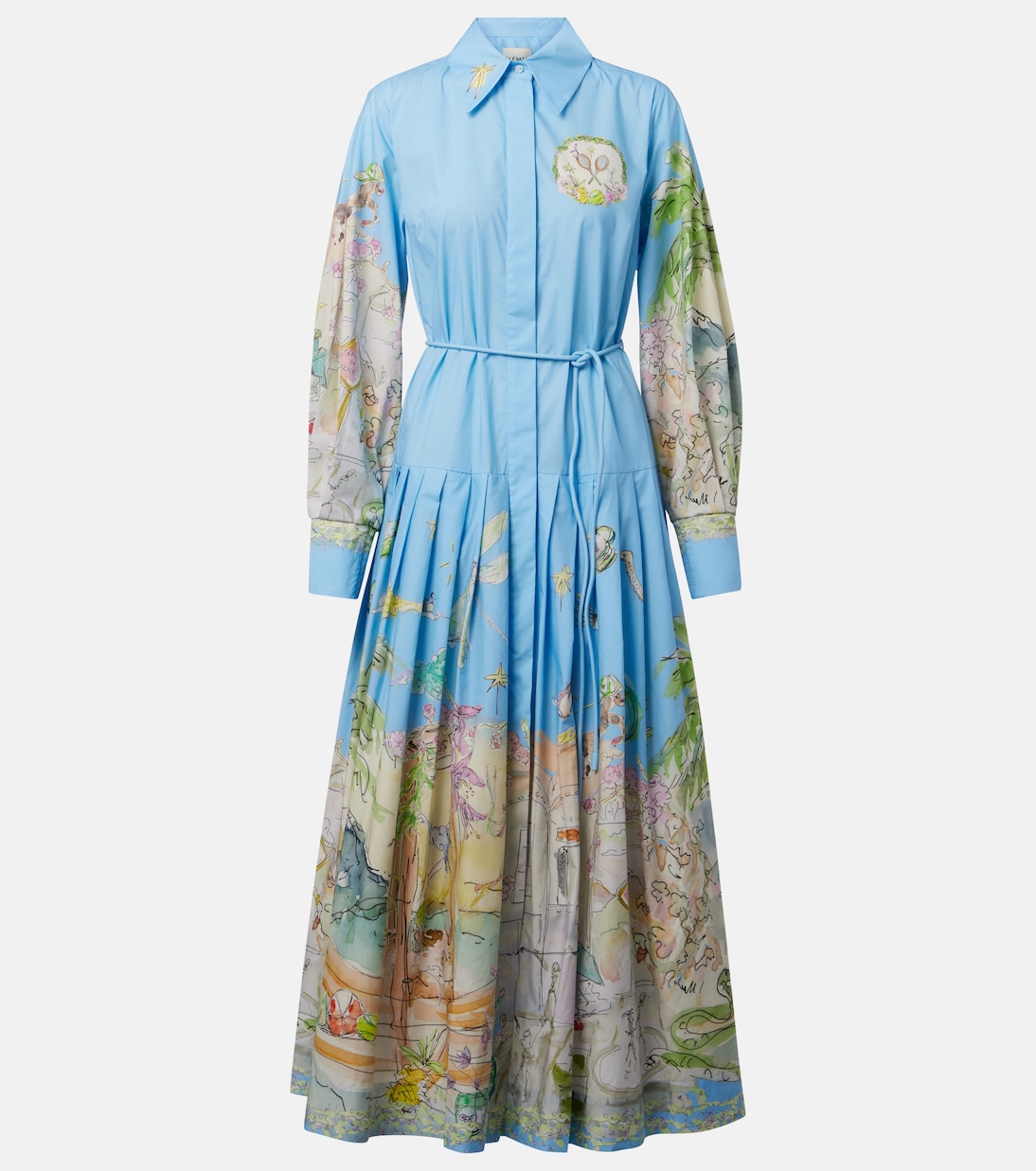 Hemdblusenkleid Anouk aus Baumwolle | Alémais