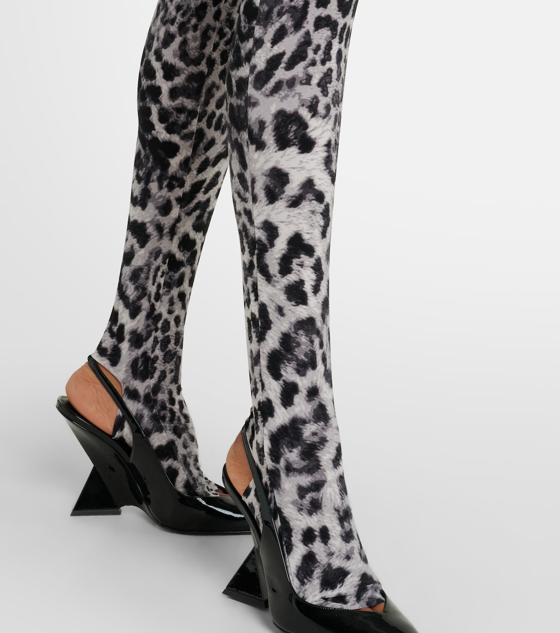 Leopard-print jersey catsuit | Norma Kamali