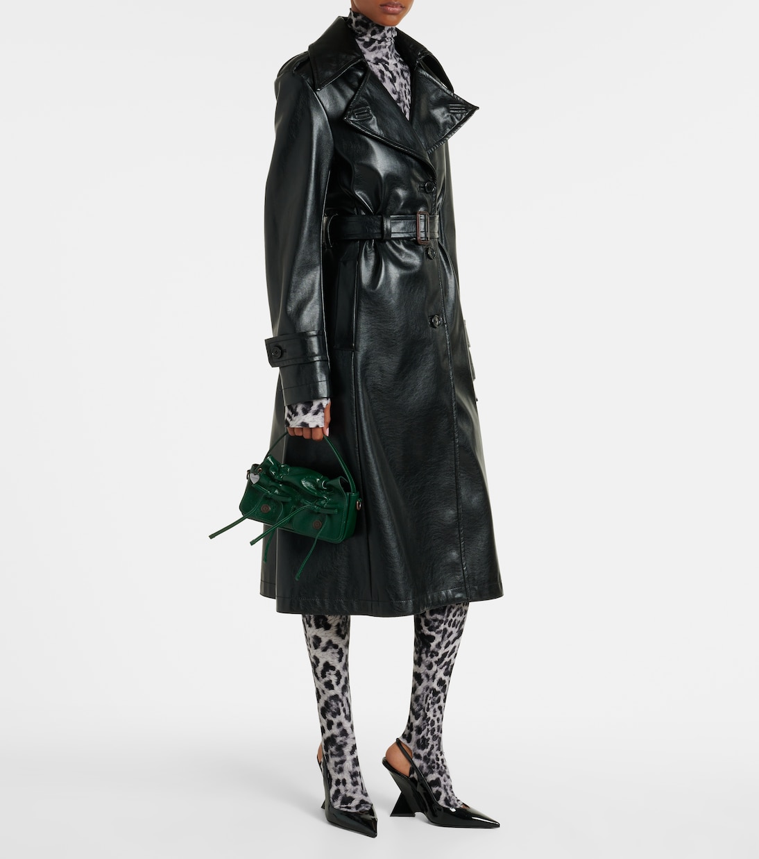 Leopard-print jersey catsuit | Norma Kamali