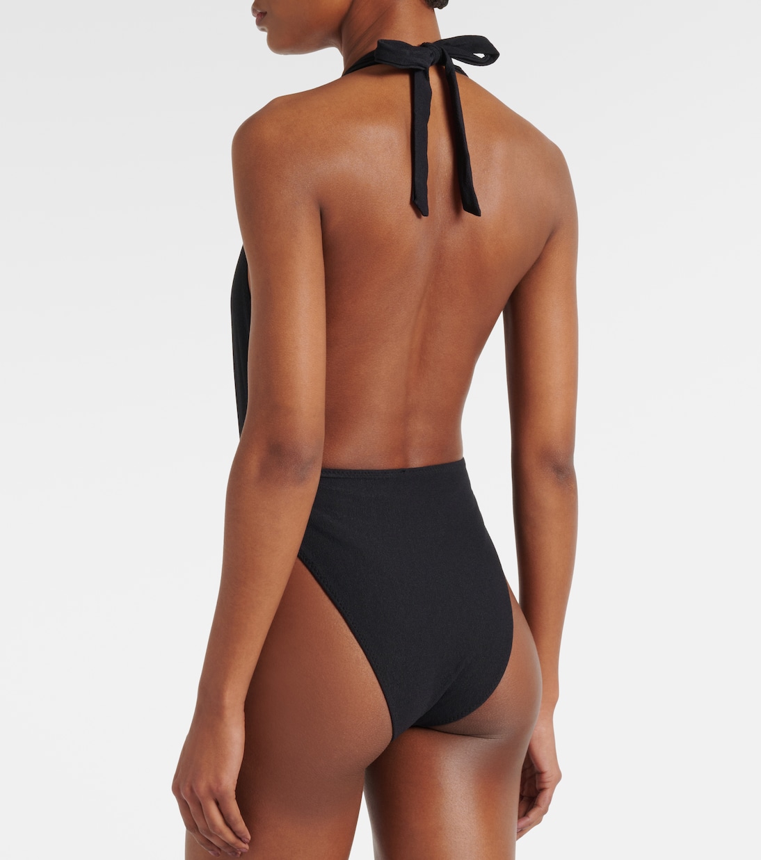 Rose V floral-appliqué swimsuit | Same