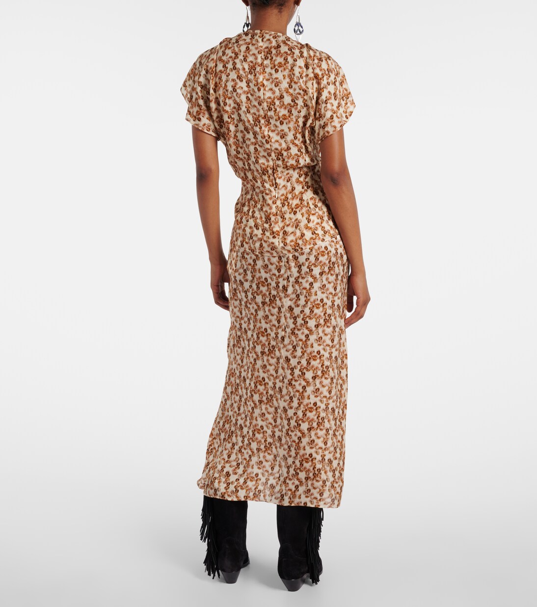 Lonea gathered printed top | Isabel Marant