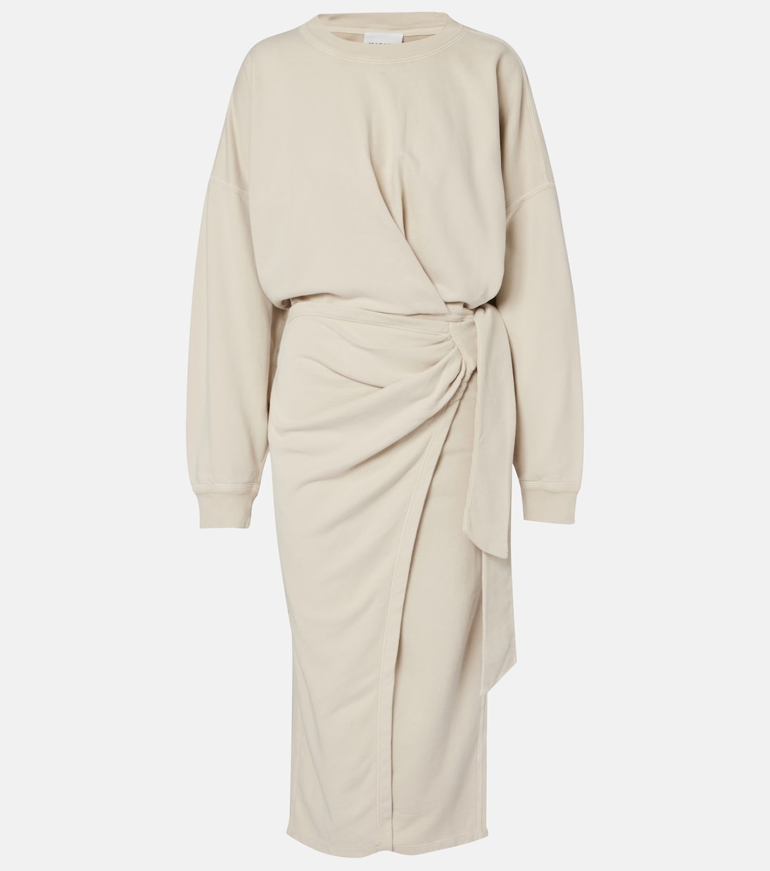 Sweatshirt-Kleid aus Baumwoll-Jersey | Marant Etoile