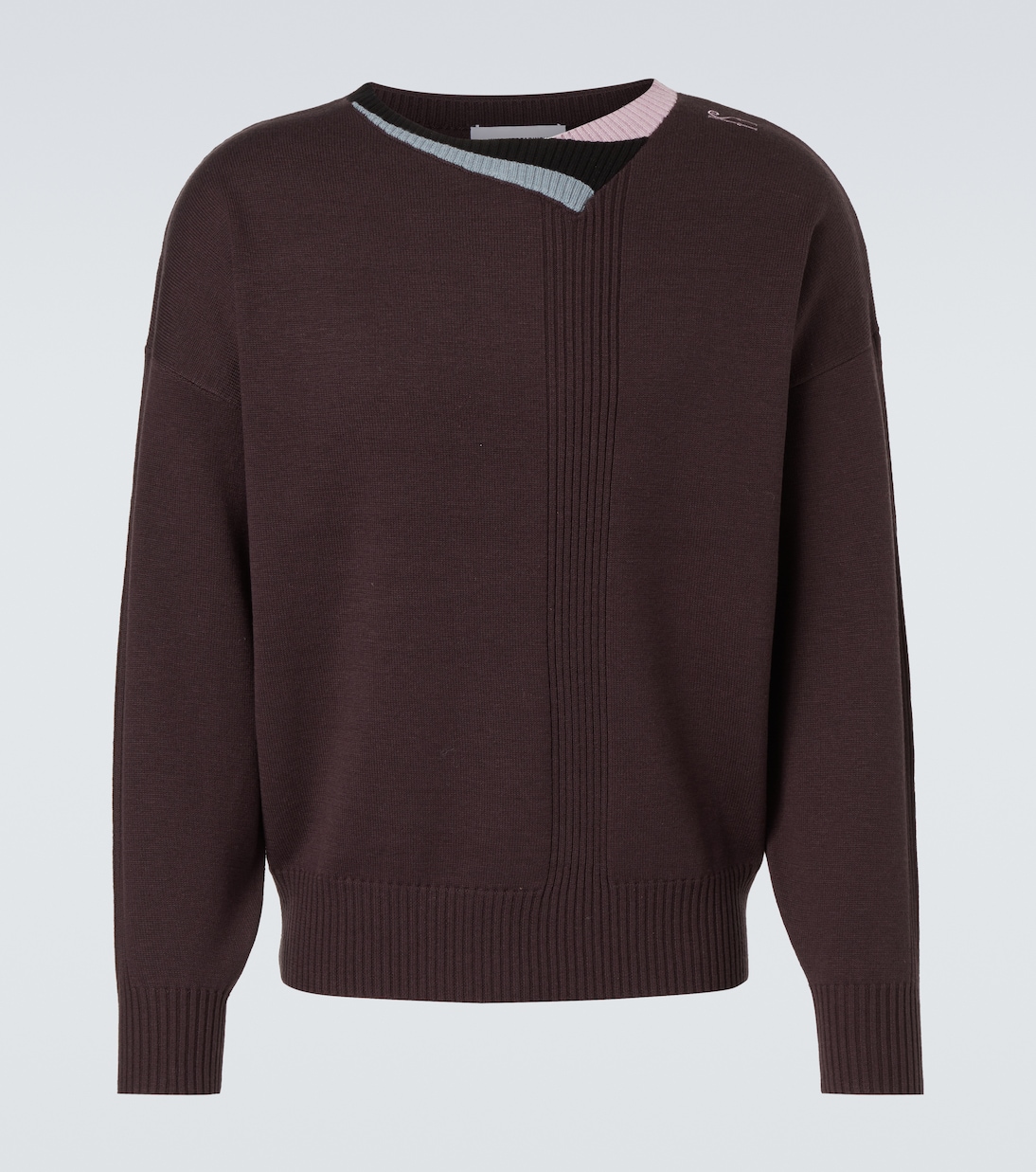 Pull en laine et soie | Kiko Kostadinov