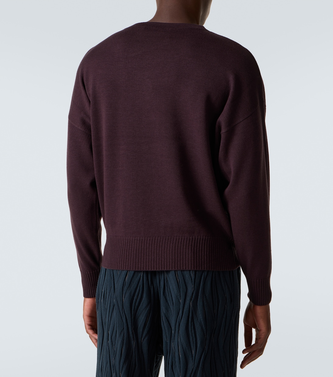 Pull en laine et soie | Kiko Kostadinov