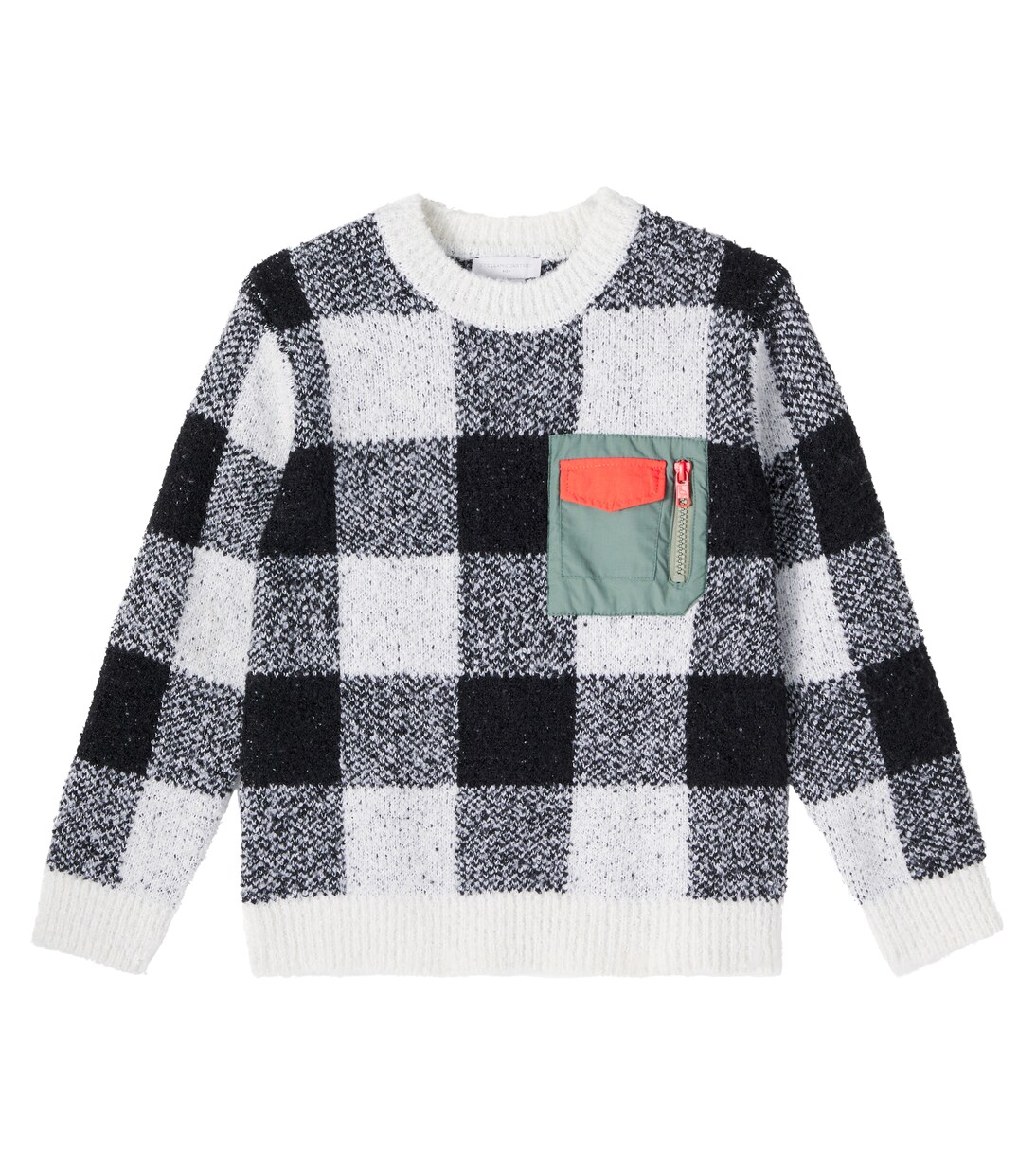 Checked sweater | Stella McCartney Kids