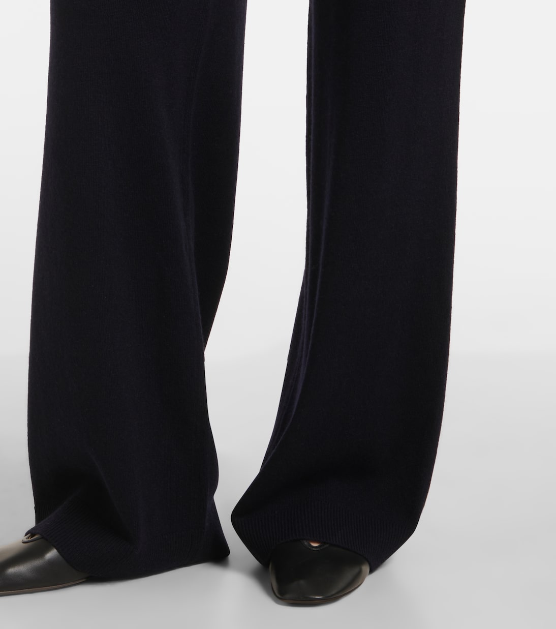 Wool and cashmere straight pants  | Jardin des Orangers