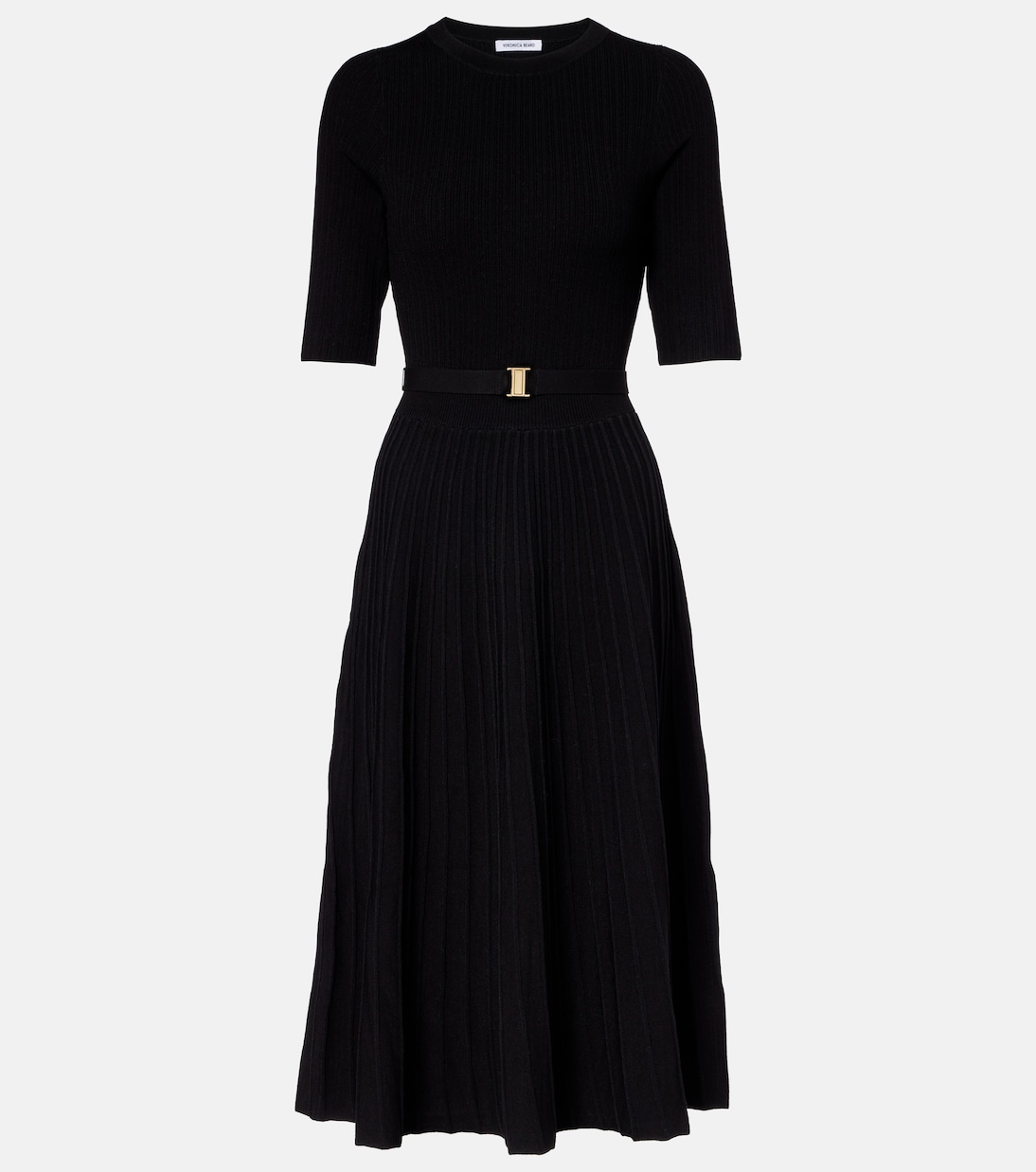 Vestido midi Elthea de punto | Veronica Beard