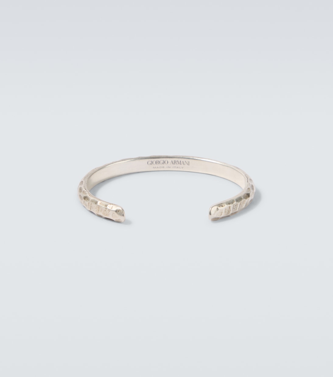 Silver cuff bracelet | Giorgio Armani