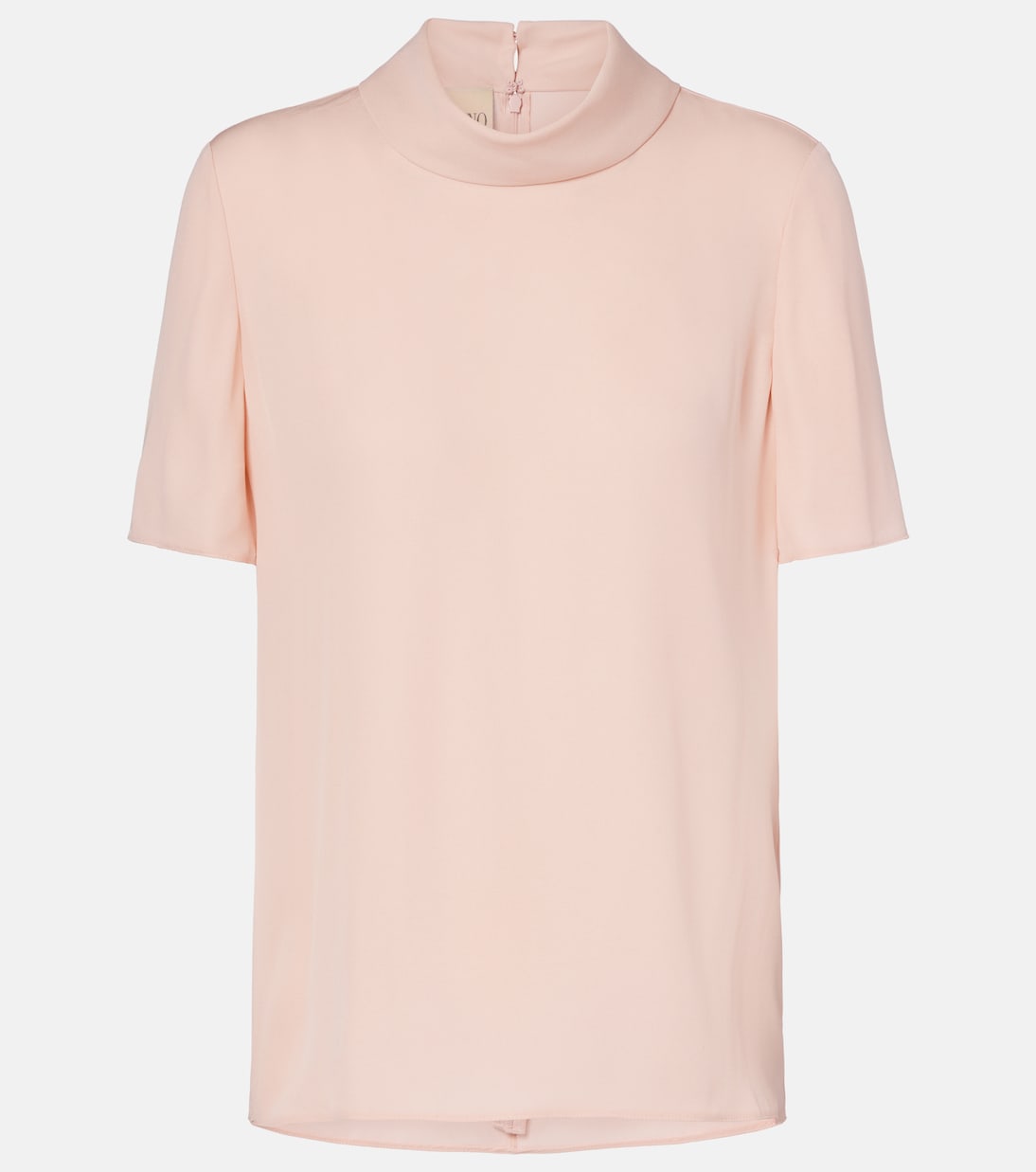 Silk georgette top | Valentino