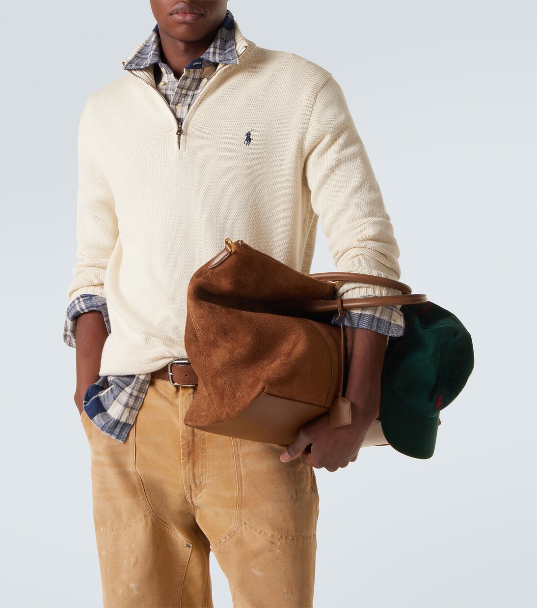 Cotton half-zip sweater | Polo Ralph Lauren