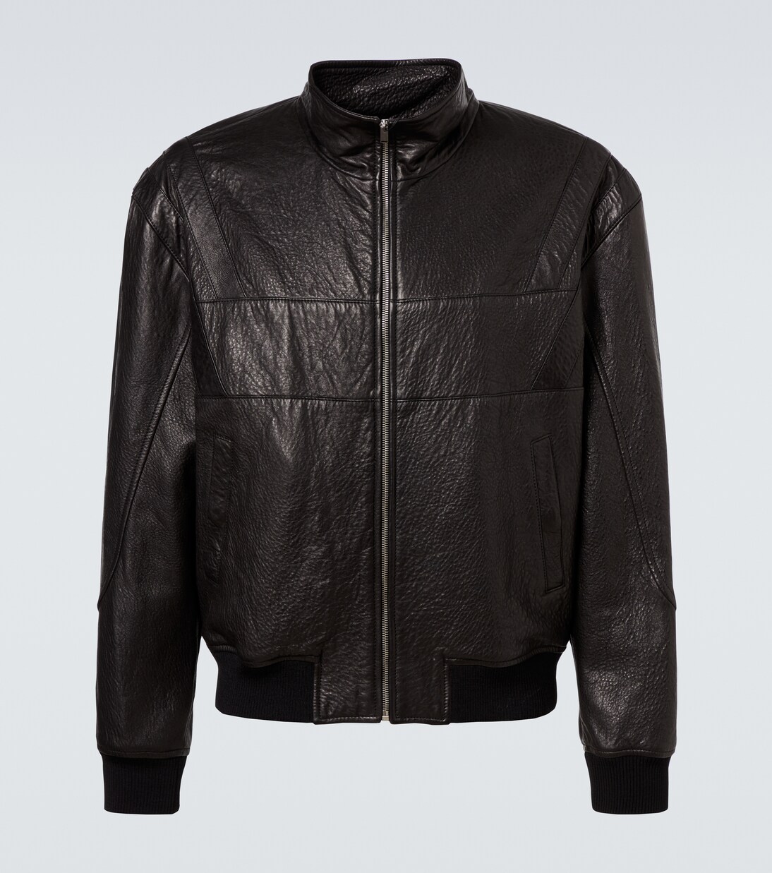 Bomberjacke aus Leder | Saint Laurent