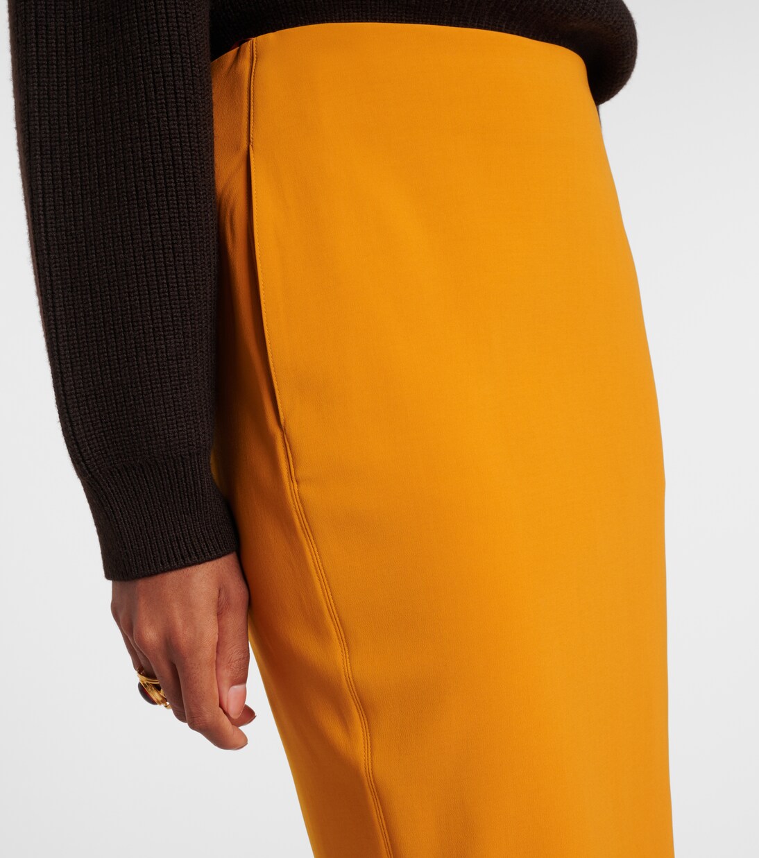 High-rise pencil skirt | Saint Laurent