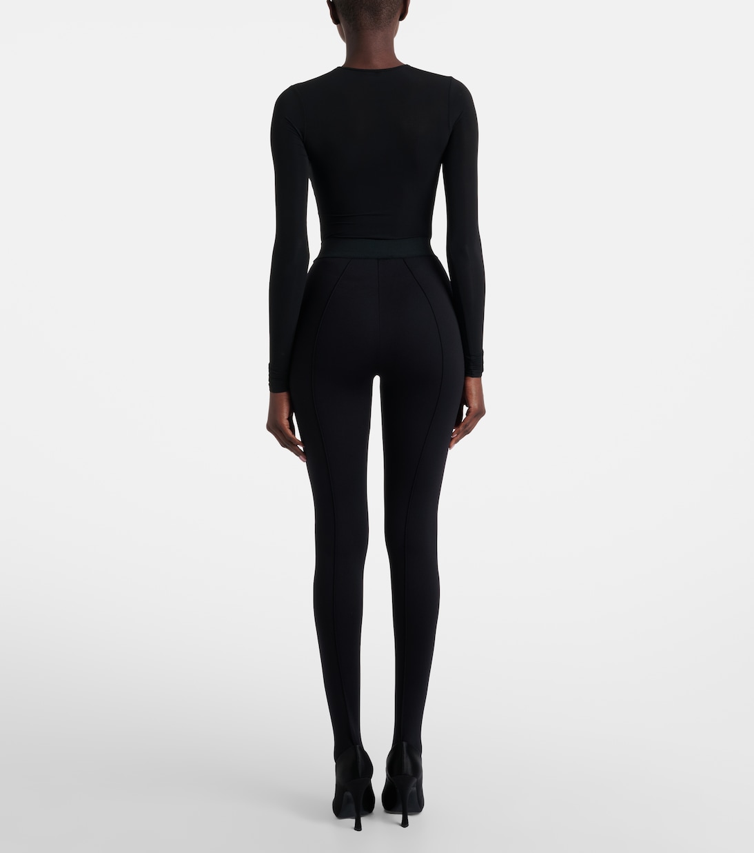High-rise stirrup leggings | Wardrobe.NYC