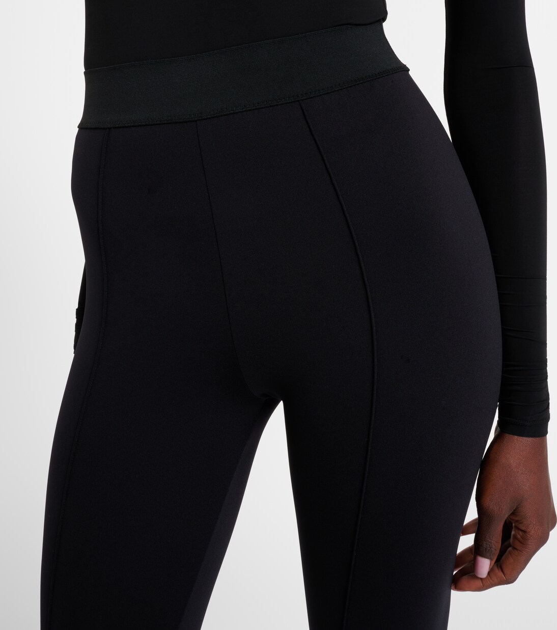 High-rise stirrup leggings | Wardrobe.NYC